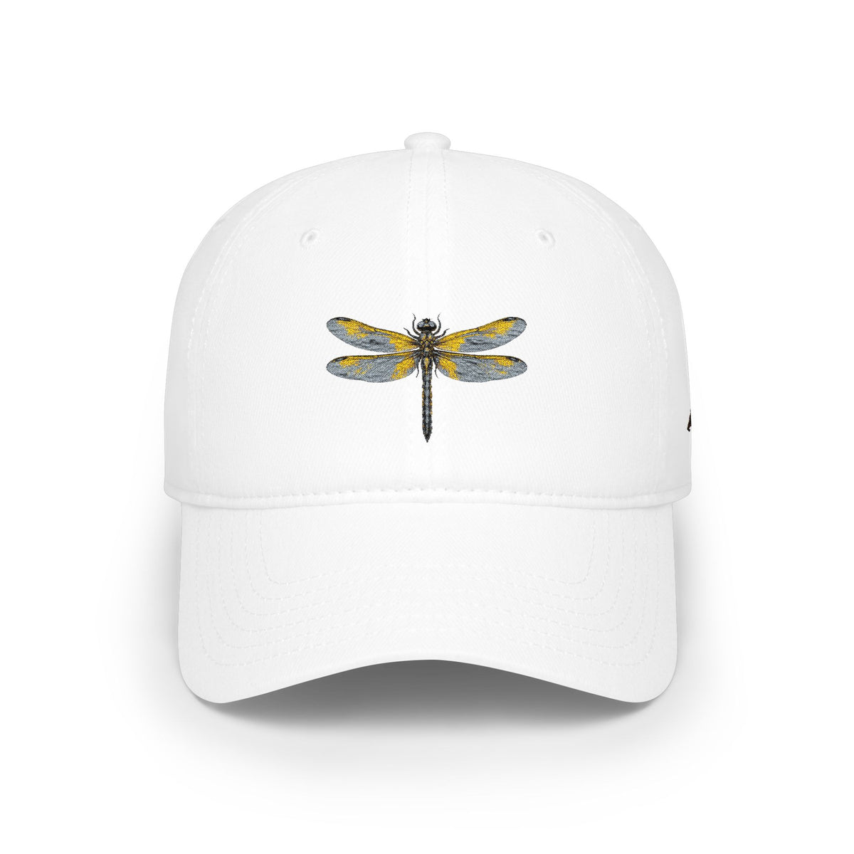 Dragonfly Embroidered Baseball Cap — Colorful Nature Hat