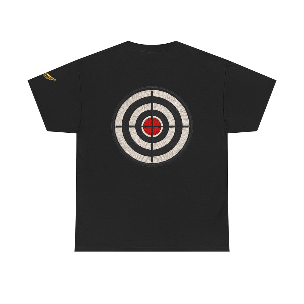 Target Practice Graphic Tee — Retro Bullseye Target T-Shirt