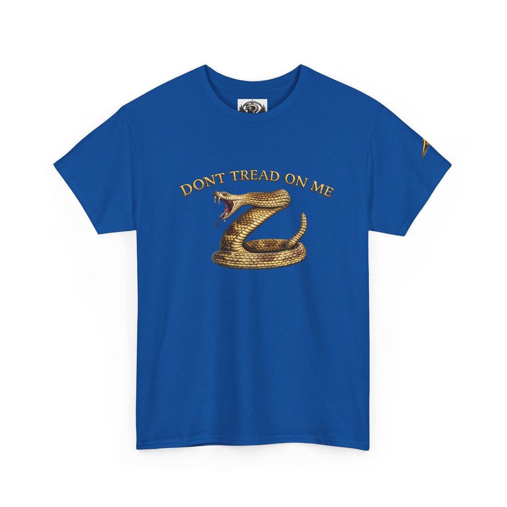 Don't Tread On Me Tee — Vintage Coiled Rattlesnake Graphic T-Shirt