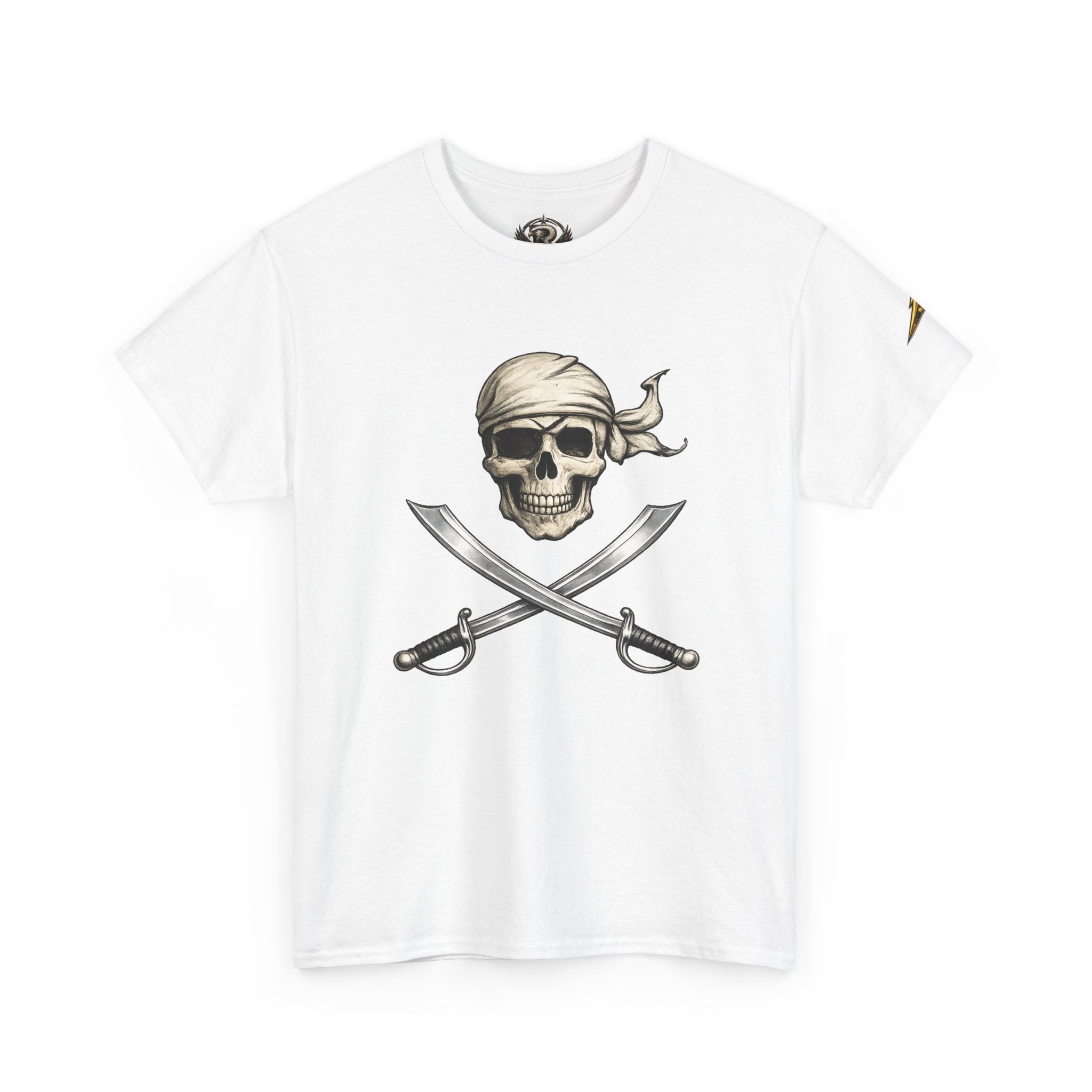 Pirate Skull & Crossed Sabers T‑Shirt