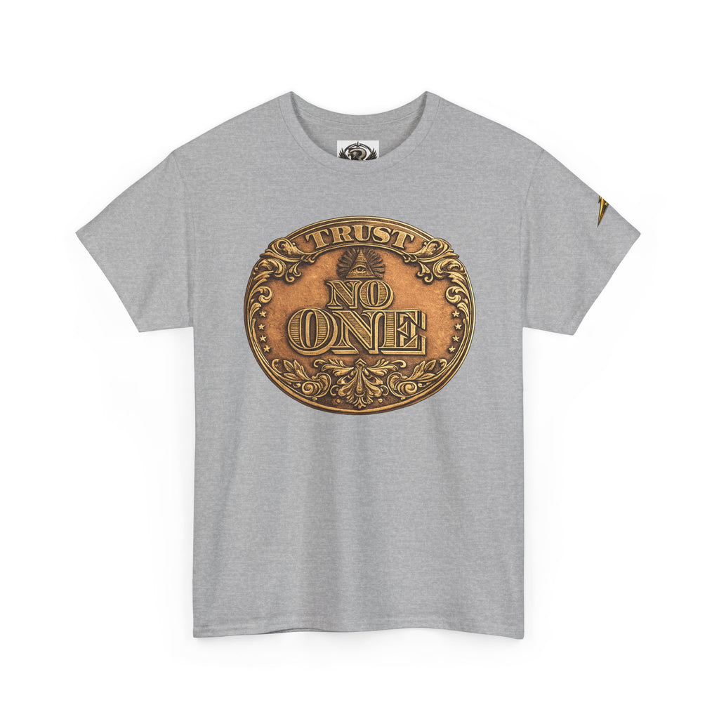 “Trust No One” Vintage Coin Graphic Tee