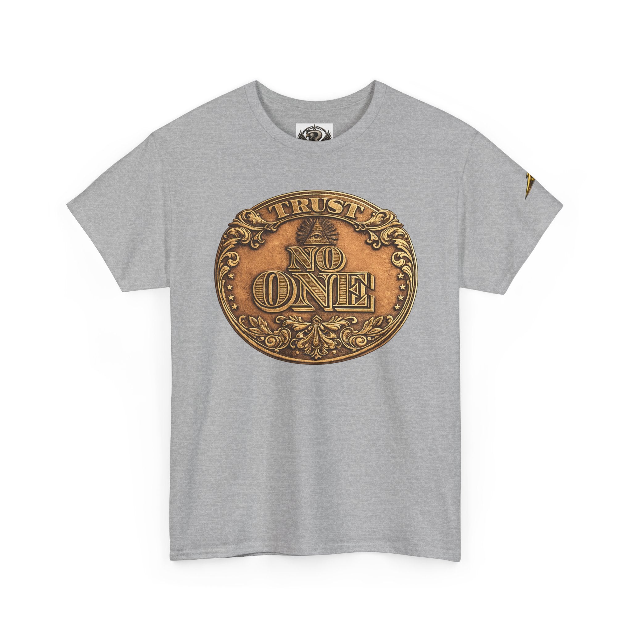 “Trust No One” Vintage Coin Graphic Tee