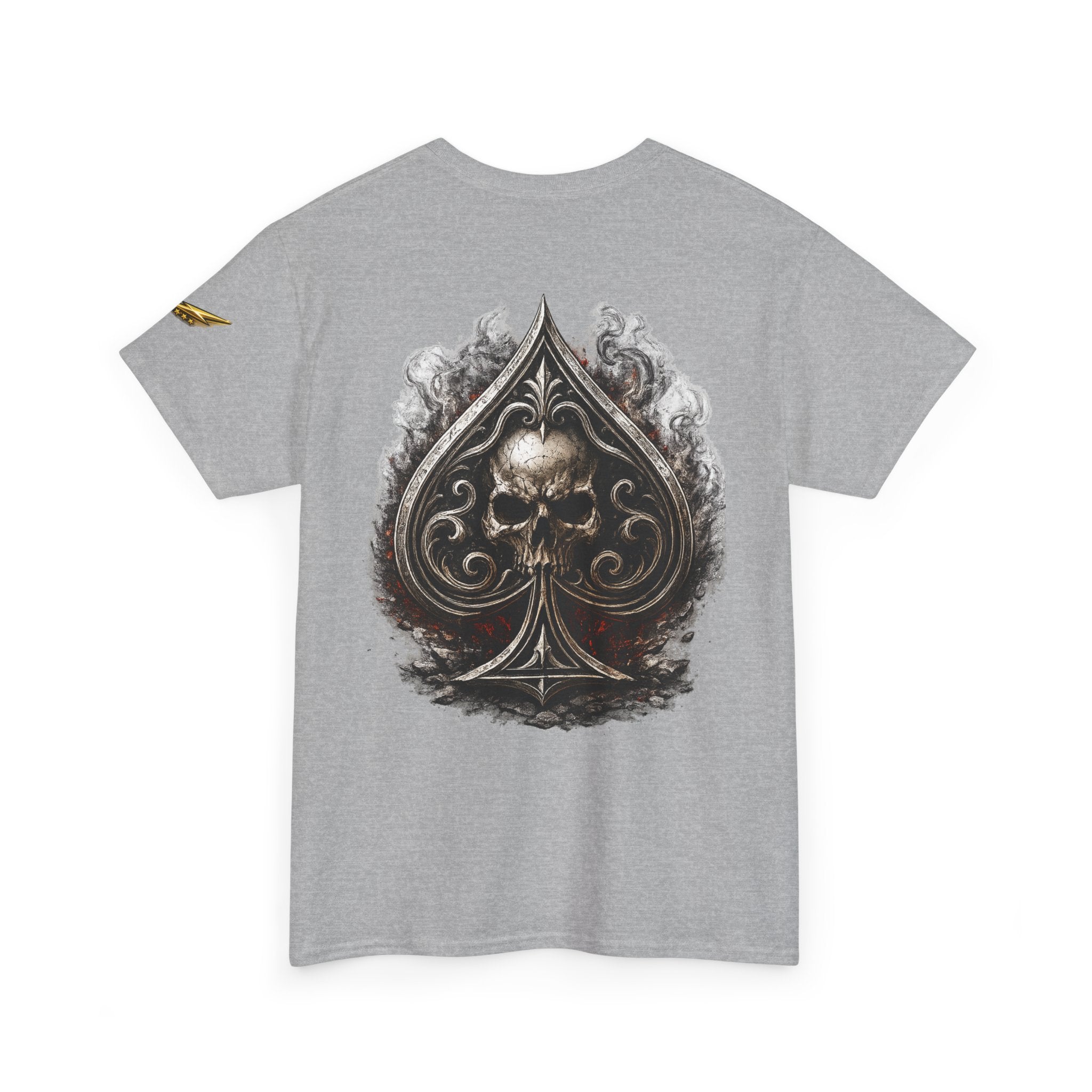 Skull Ace Tee — Gothic Spade Graphic T-Shirt