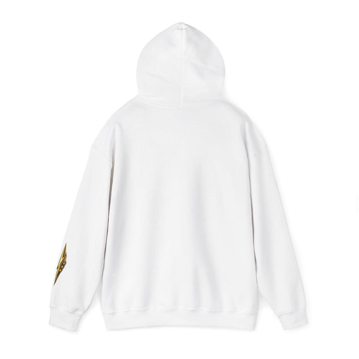 Car Silhouette Hoodie – Red Flame Sports Car Graphic