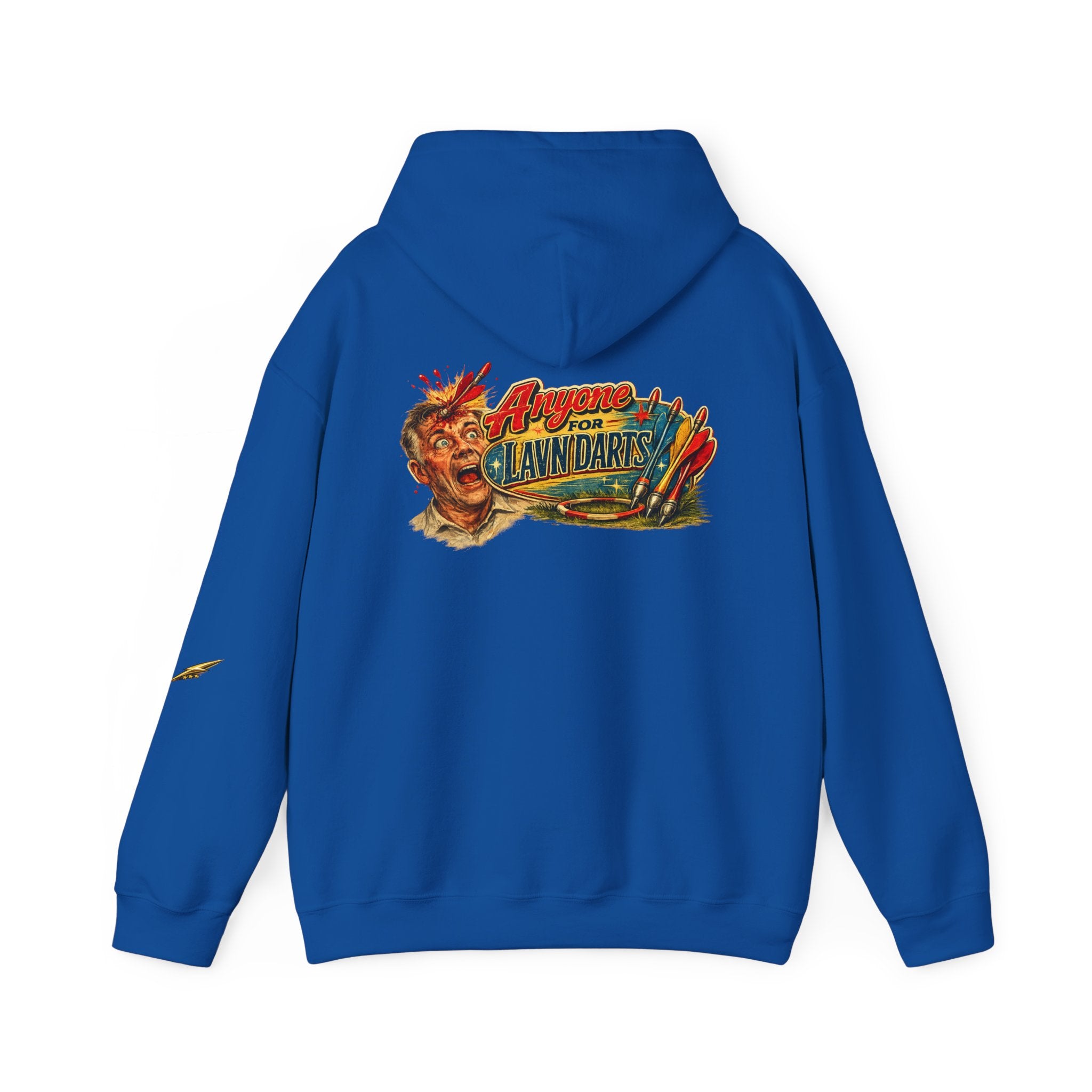 Hoodie - Awesome Lawn Darts Vintage Graphic Hoodie