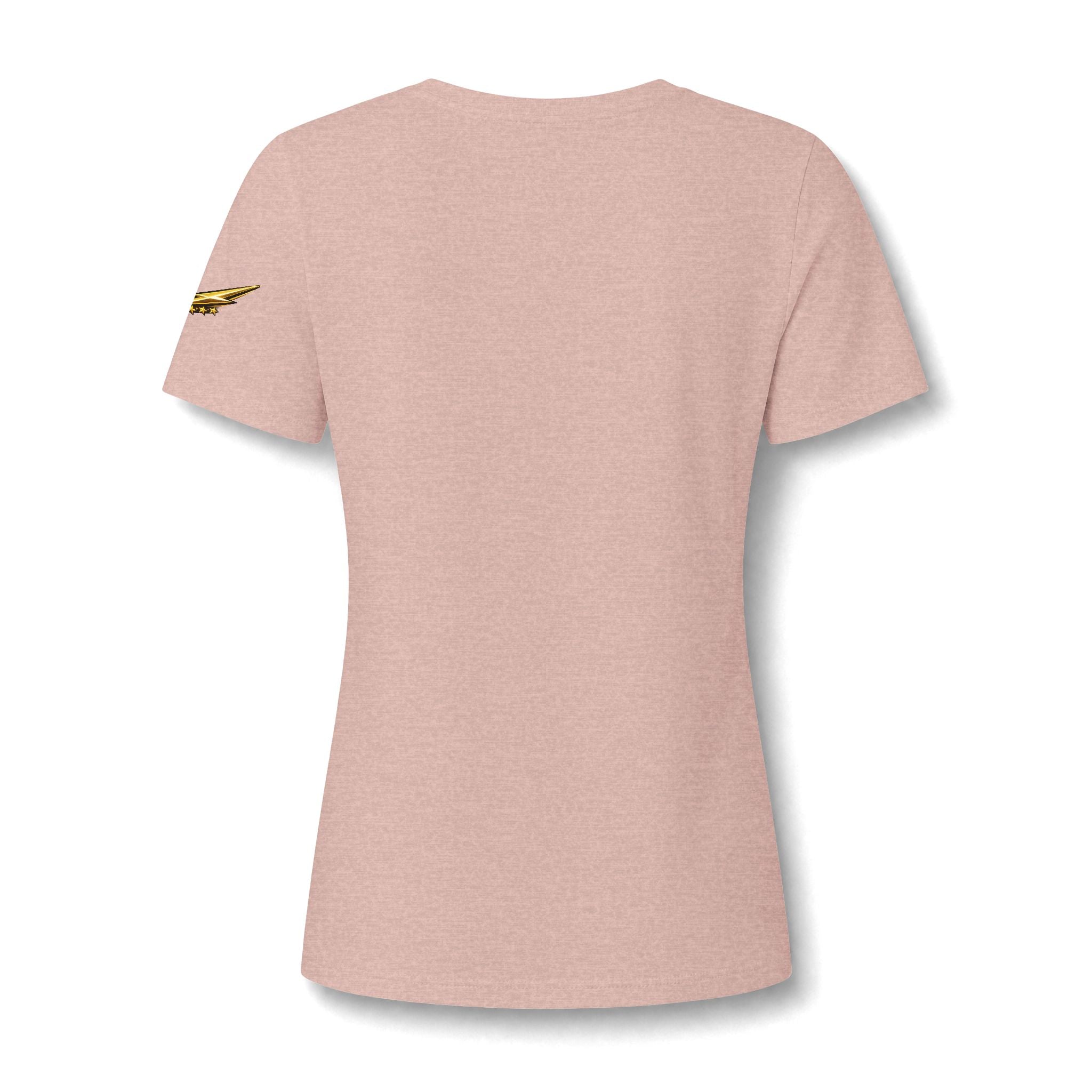 Women's V-Neck Tee — 'Helicopter Mom' Graphic Shirt