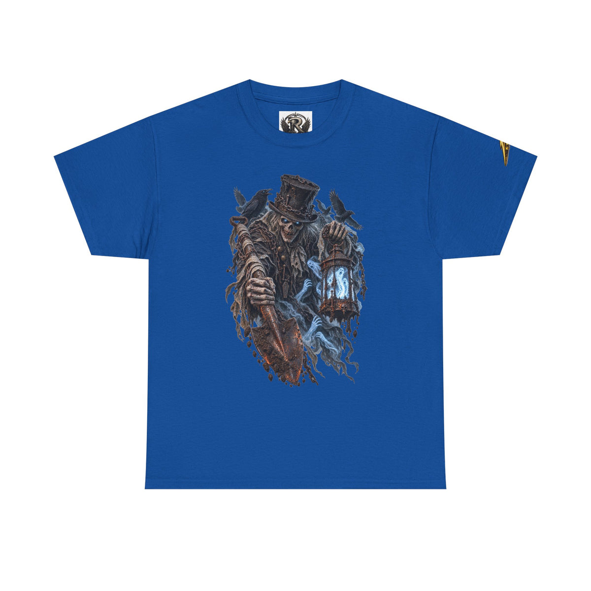 Gothic Reaper Tee — Dark Victorian Grim Reaper Graphic T-Shirt