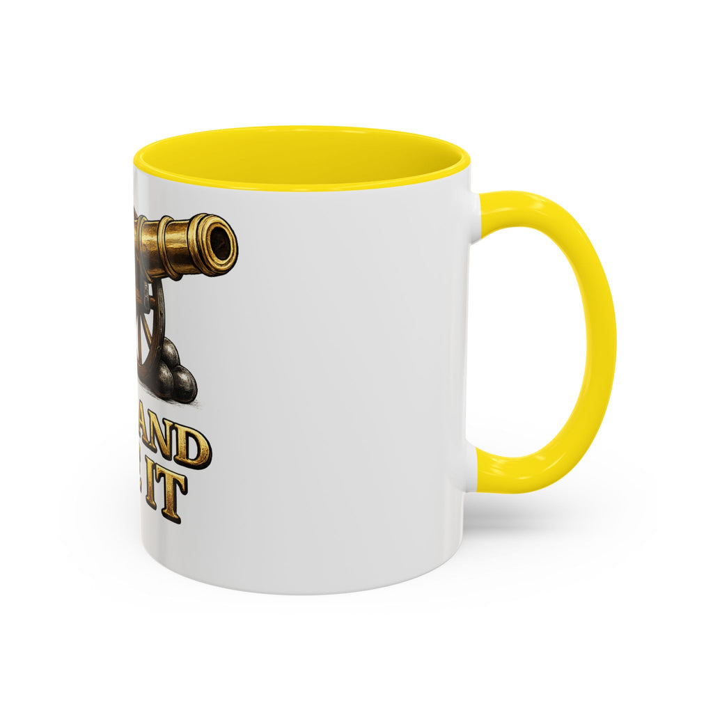 Come and Take It Coffee Mug - Cannon Graphic Patriotic Tea Cup