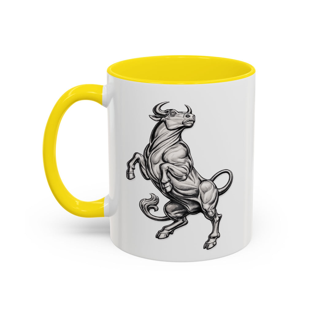 Taurus Bull Coffee Mug — Zodiac Astrology Accent Mug (11/15oz)
