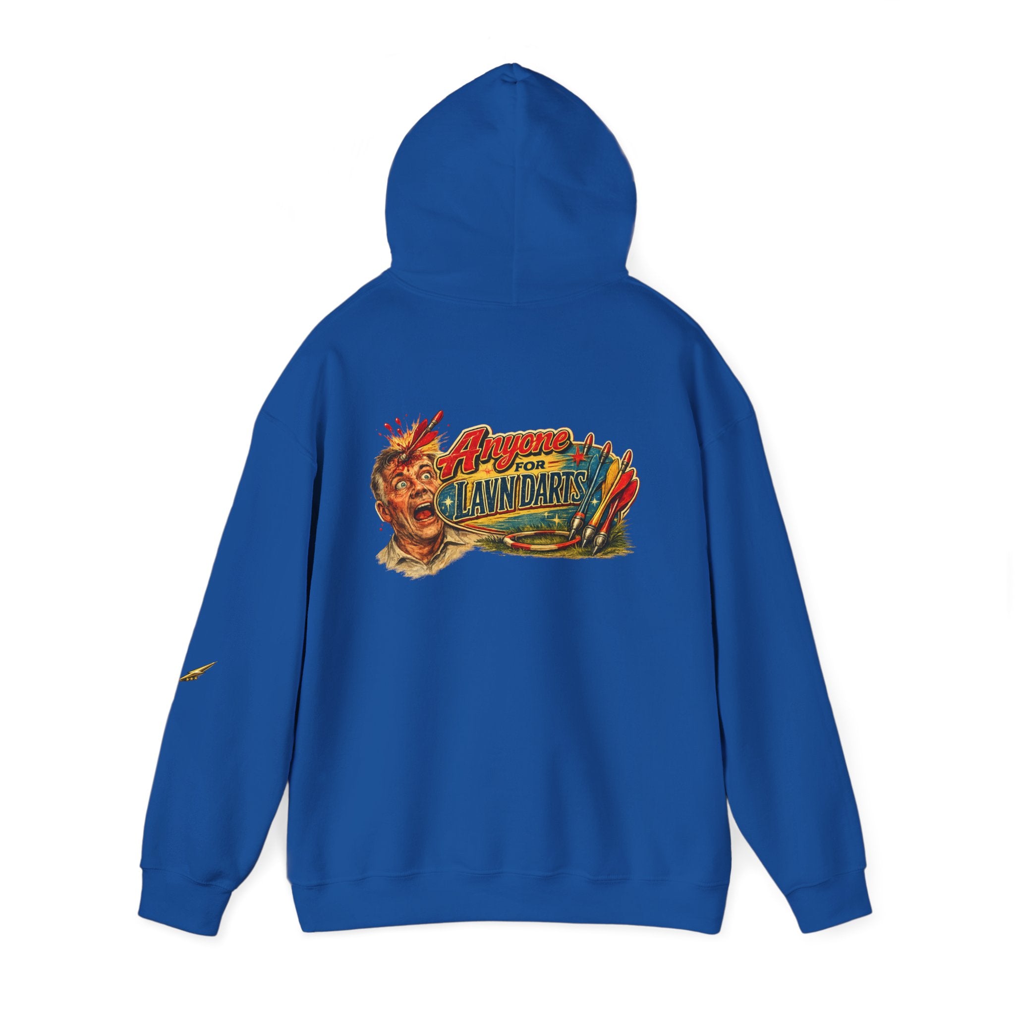 Hoodie - Awesome Lawn Darts Vintage Graphic Hoodie