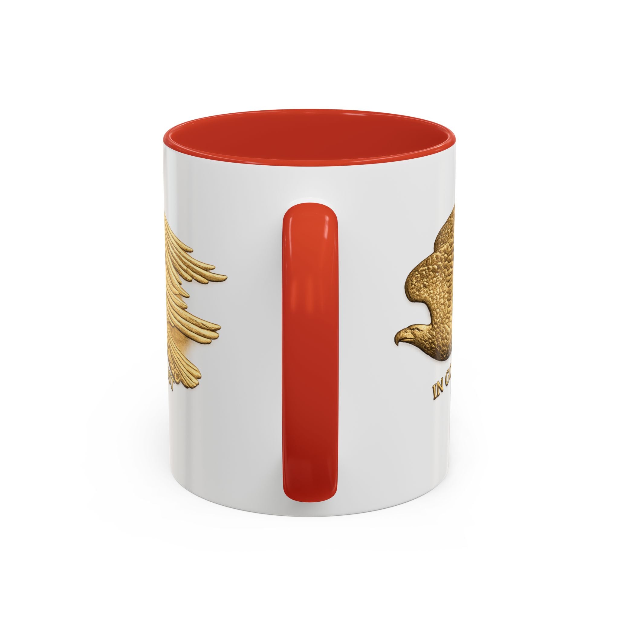 Gold Eagle "In God We Trust" Accent Coffee Mug