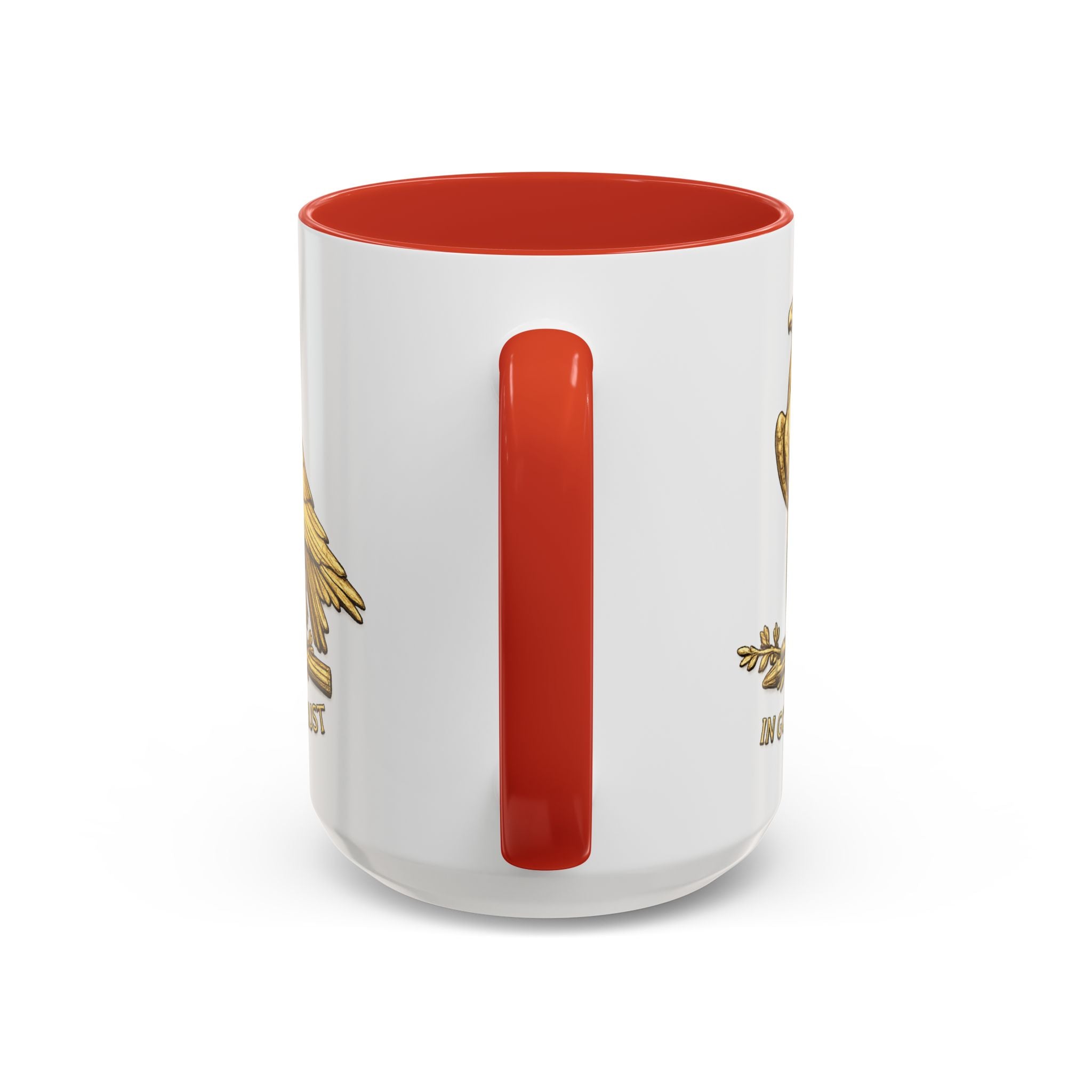 Gold Eagle "In God We Trust" Accent Coffee Mug