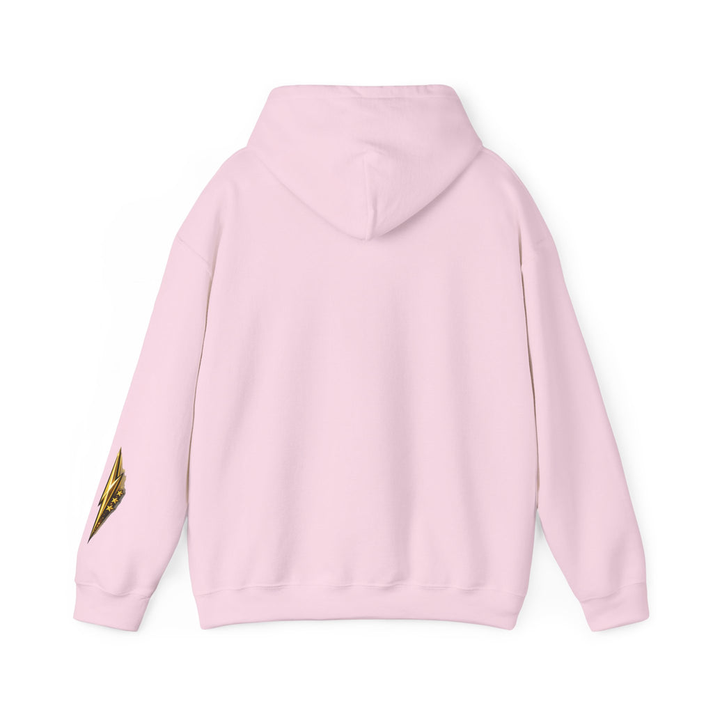 Pig Illustration Hoodie – Farmyard Black & Pink Pig Graphic Pullover