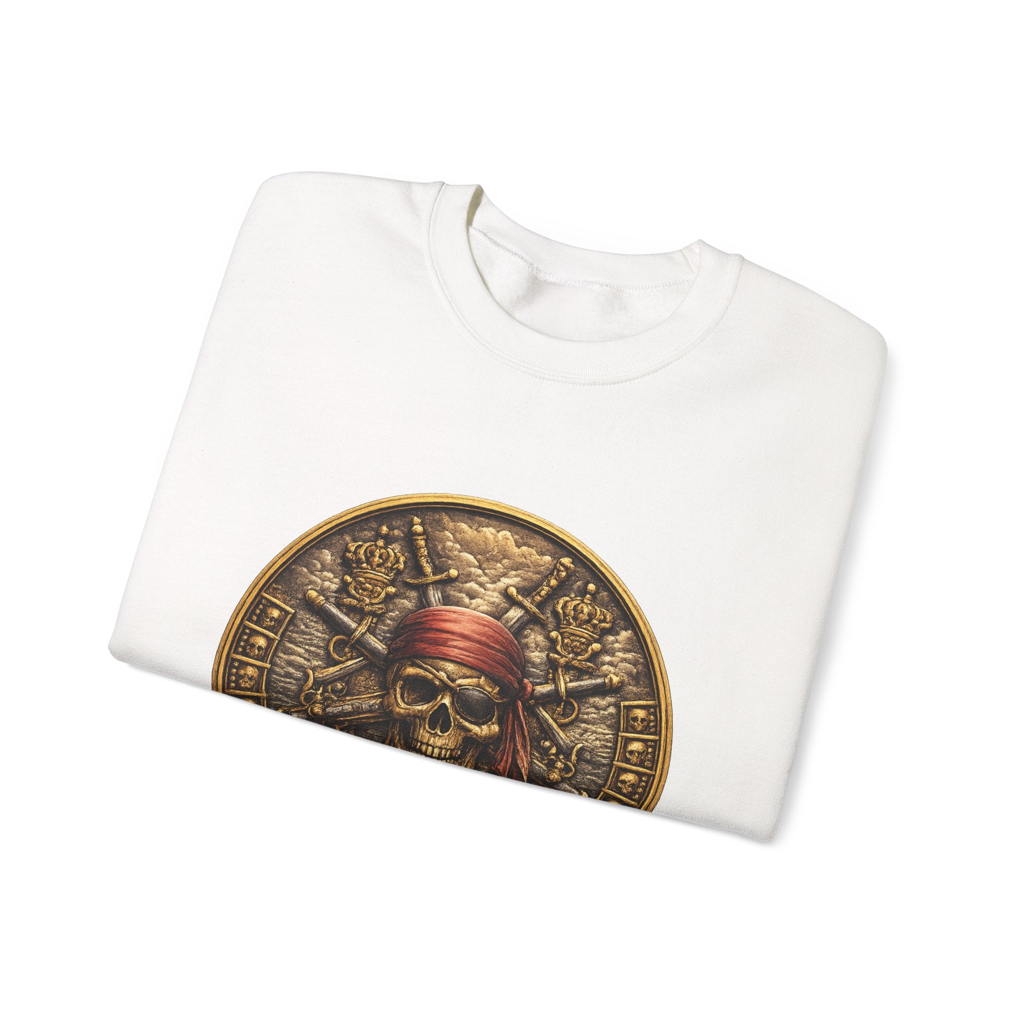 Pirate Skull Coin Crewneck Sweatshirt