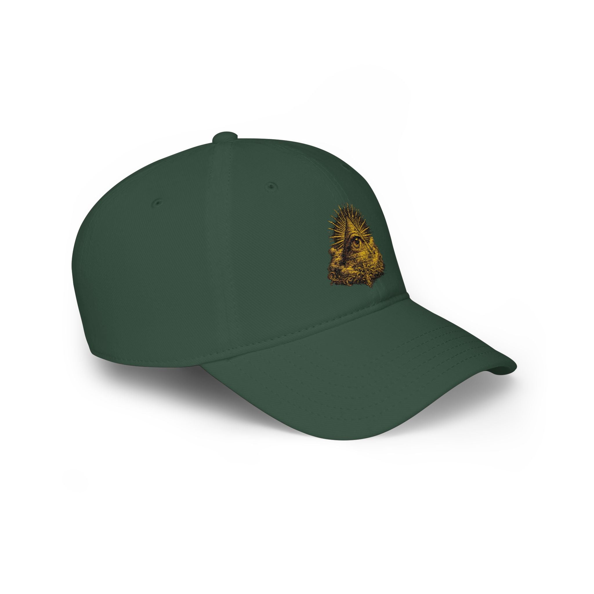 All-Seeing Eye Embroidered Cap — Low Profile Baseball Hat