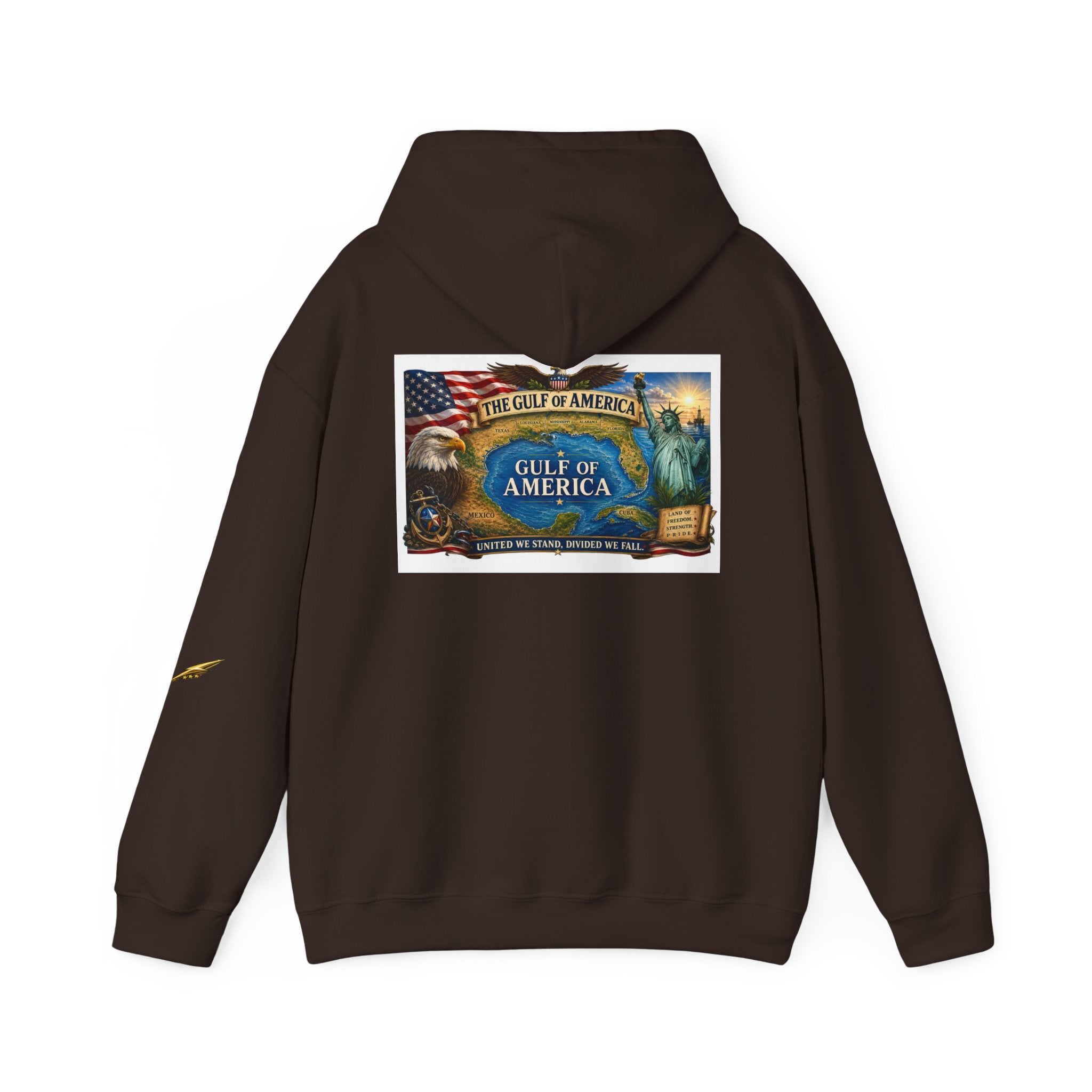 Patriotic Eagle Hoodie – FAFO Flag Design Pullover
