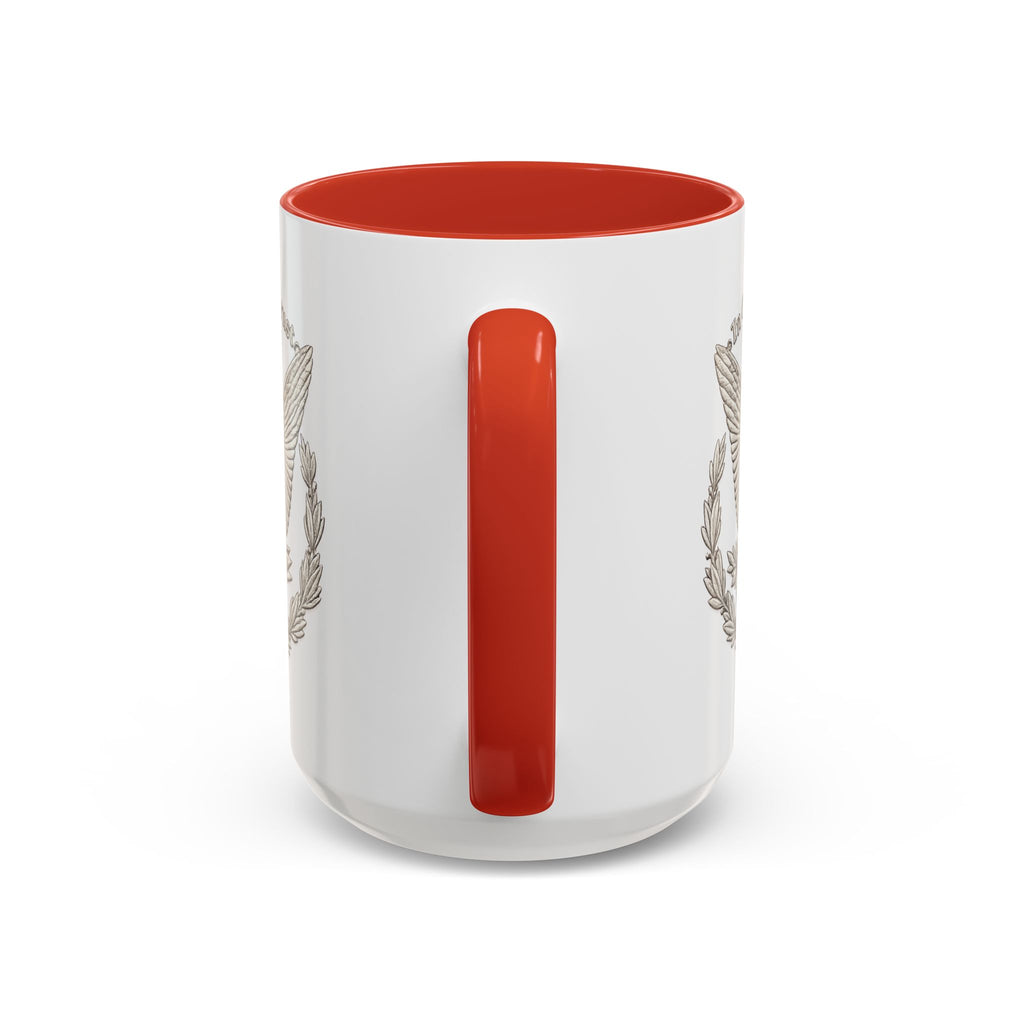 Eagle Emblem Coffee Mug — "In God We Trust" Accent Ceramic Mug (11/15oz)