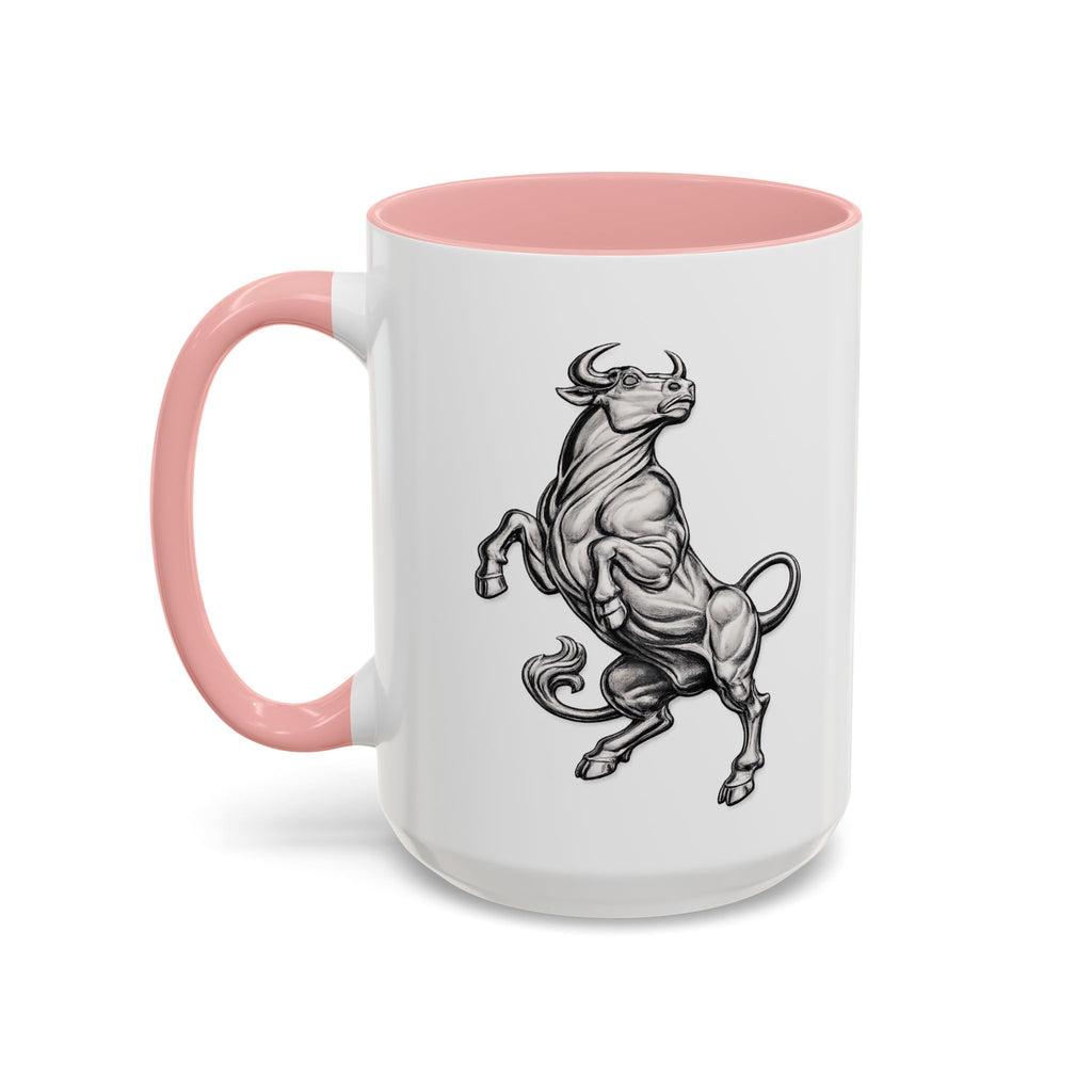Taurus Bull Coffee Mug — Zodiac Astrology Accent Mug (11/15oz)