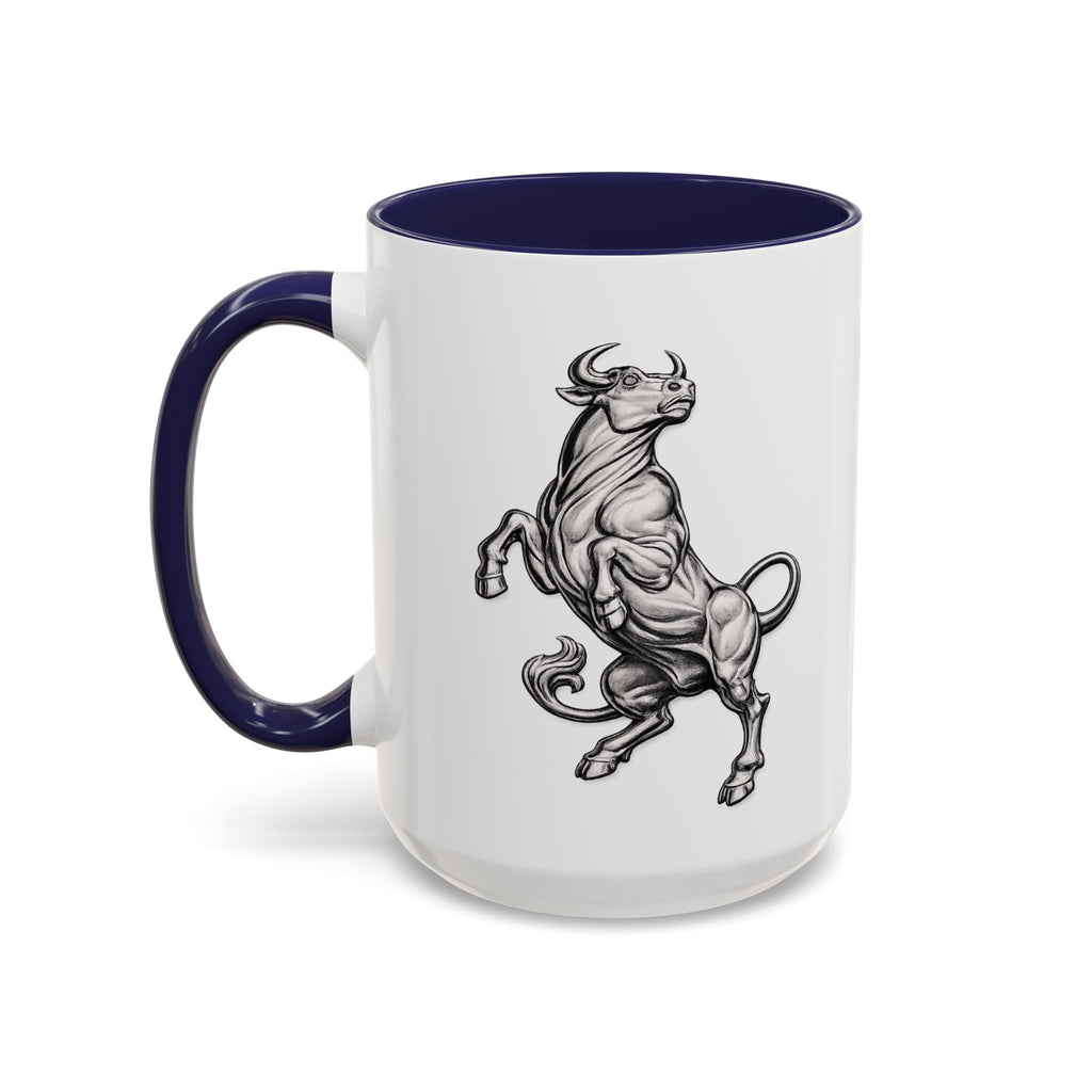 Taurus Bull Coffee Mug — Zodiac Astrology Accent Mug (11/15oz)