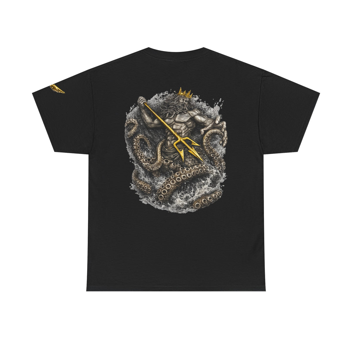 Octopus Trident Graphic Tee — Nautical Sea Monster T-Shirt