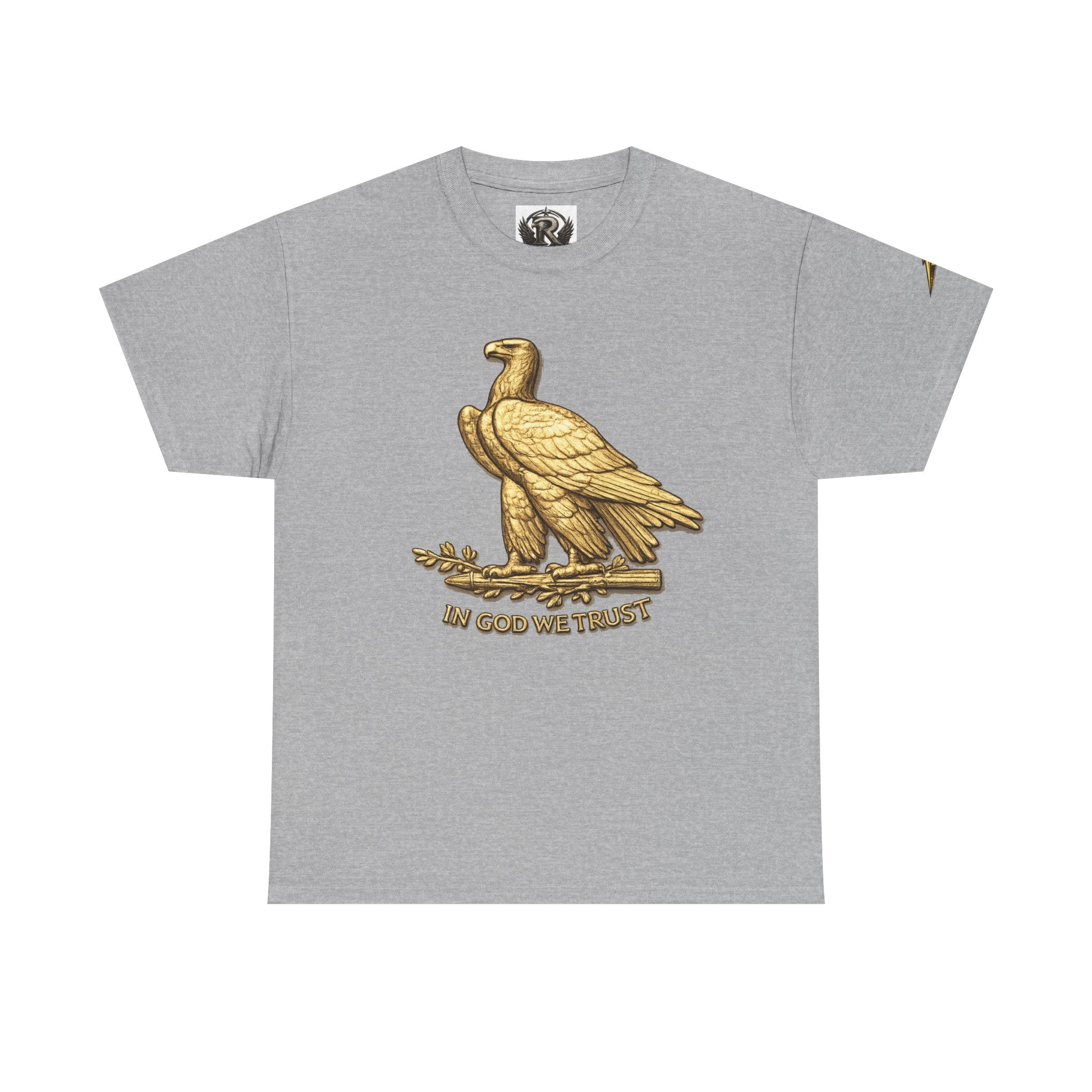 Gold Eagle 'In God We Trust' T‑Shirt