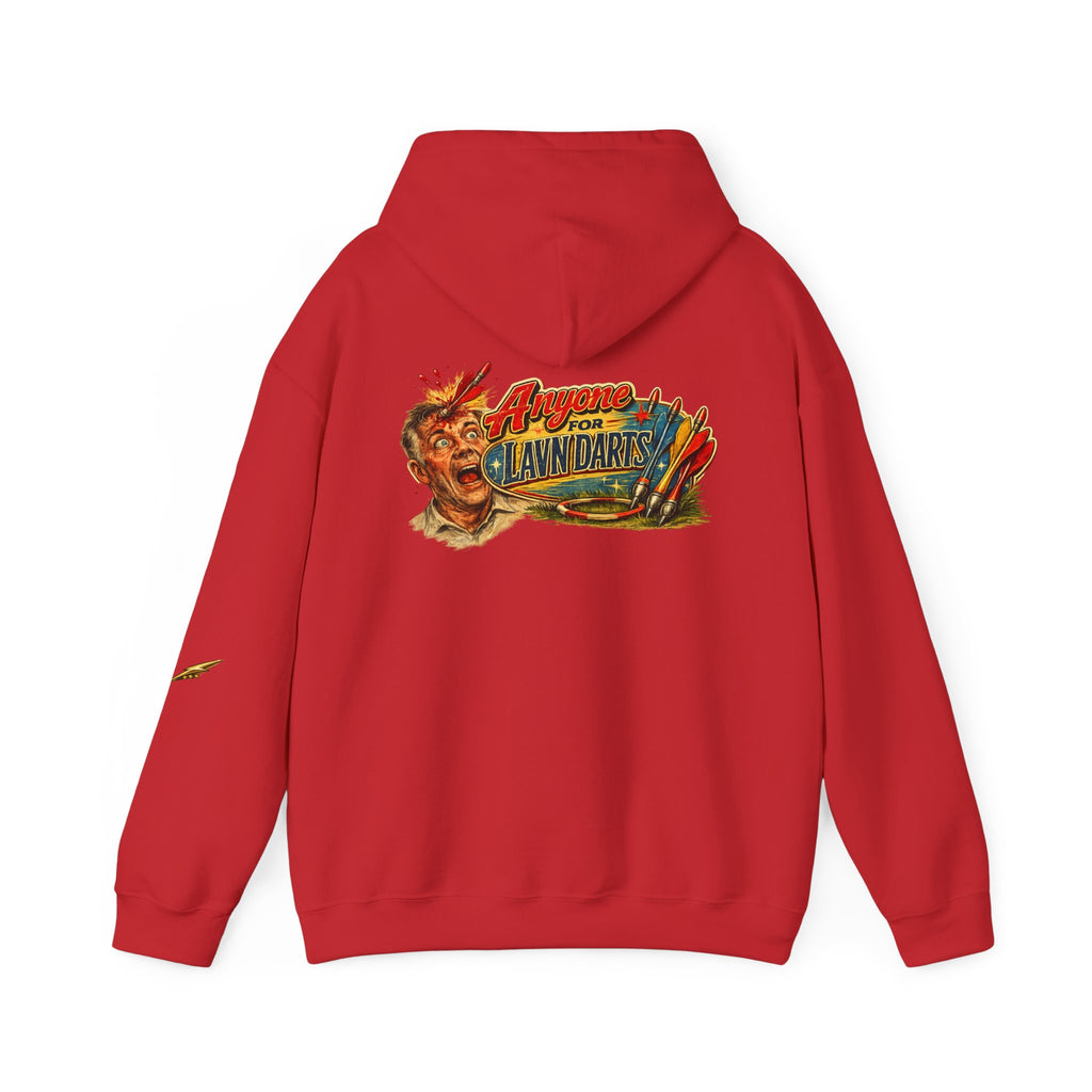 Hoodie - Awesome Lawn Darts Vintage Graphic Hoodie