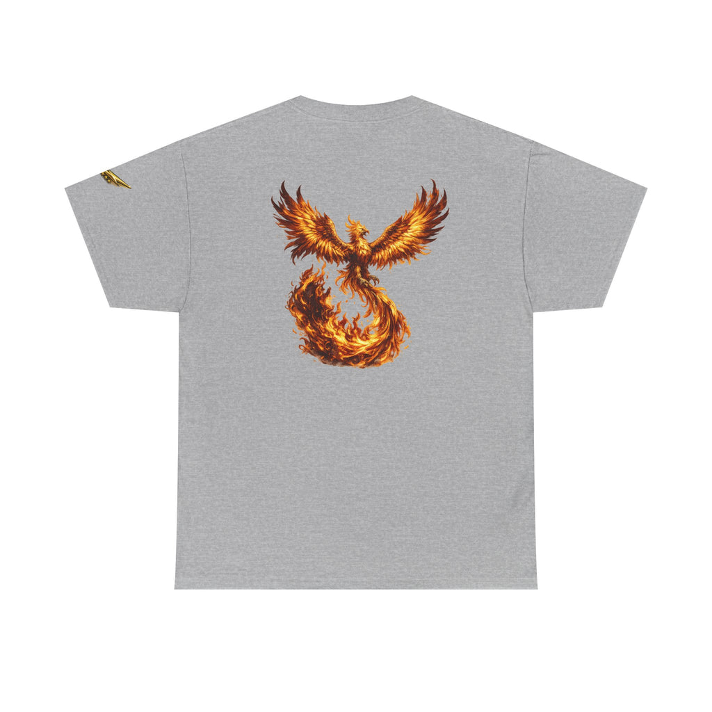 Phoenix Flame T-Shirt — Fiery Mythical Bird Graphic Tee