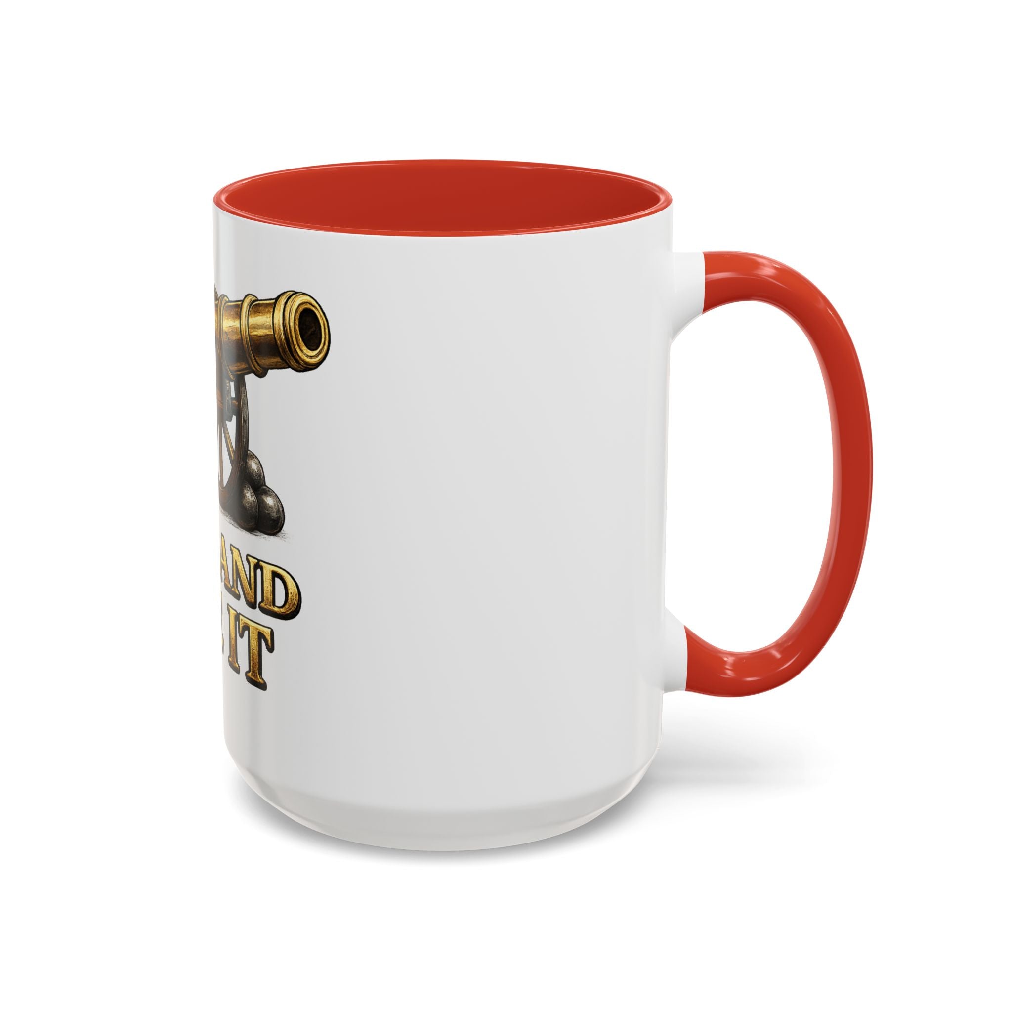Come and Take It Coffee Mug - Cannon Graphic Patriotic Tea Cup