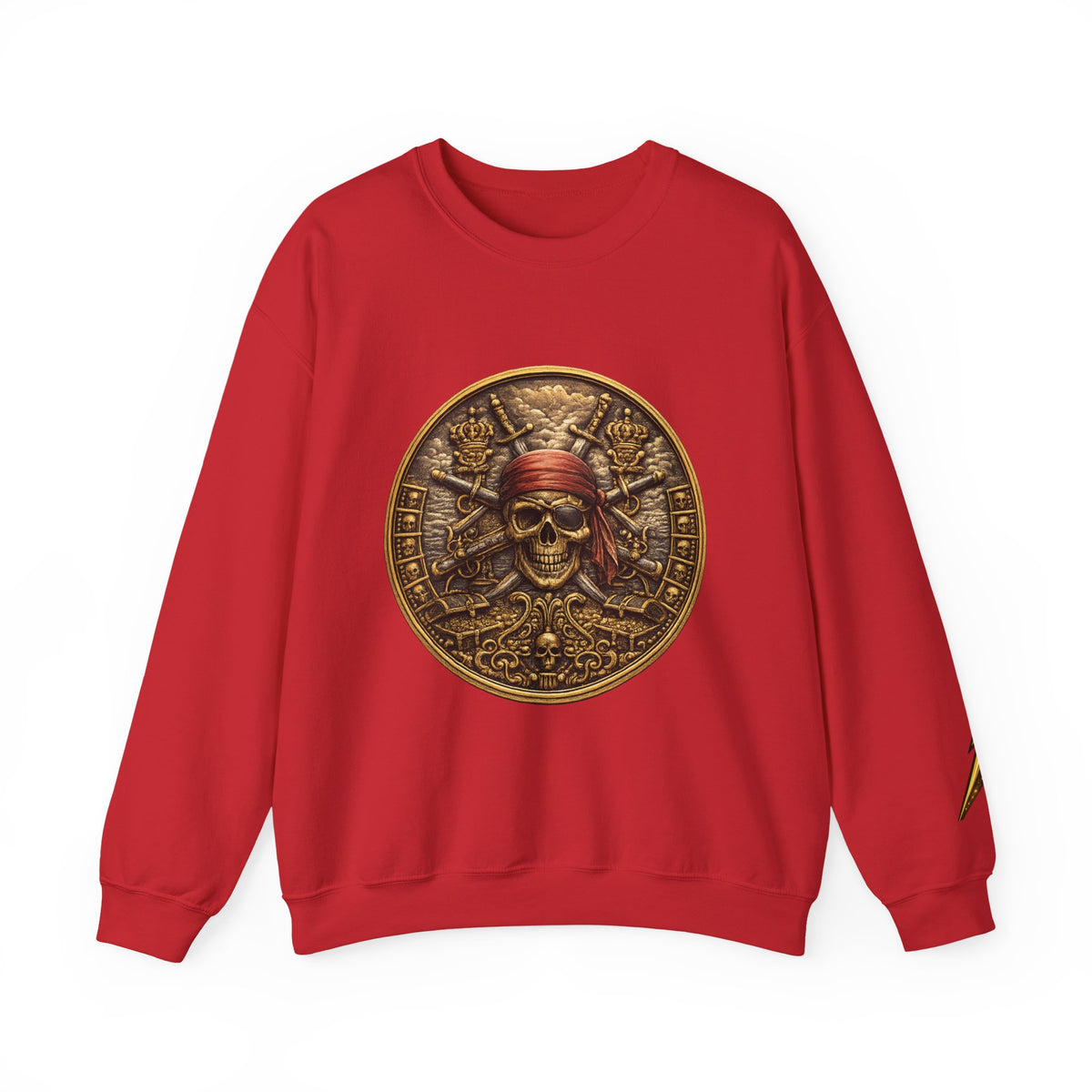 Pirate Skull Coin Crewneck Sweatshirt