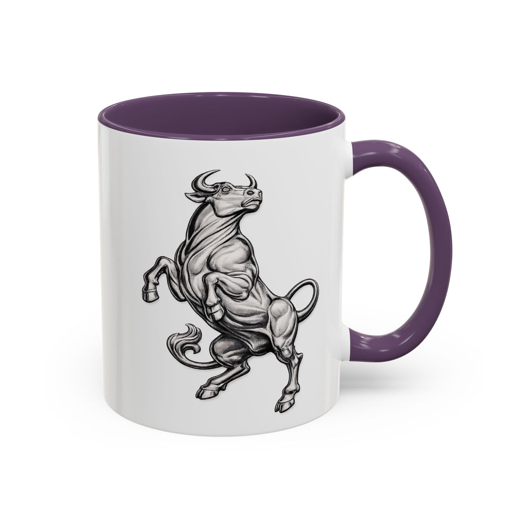 Taurus Bull Coffee Mug — Zodiac Astrology Accent Mug (11/15oz)