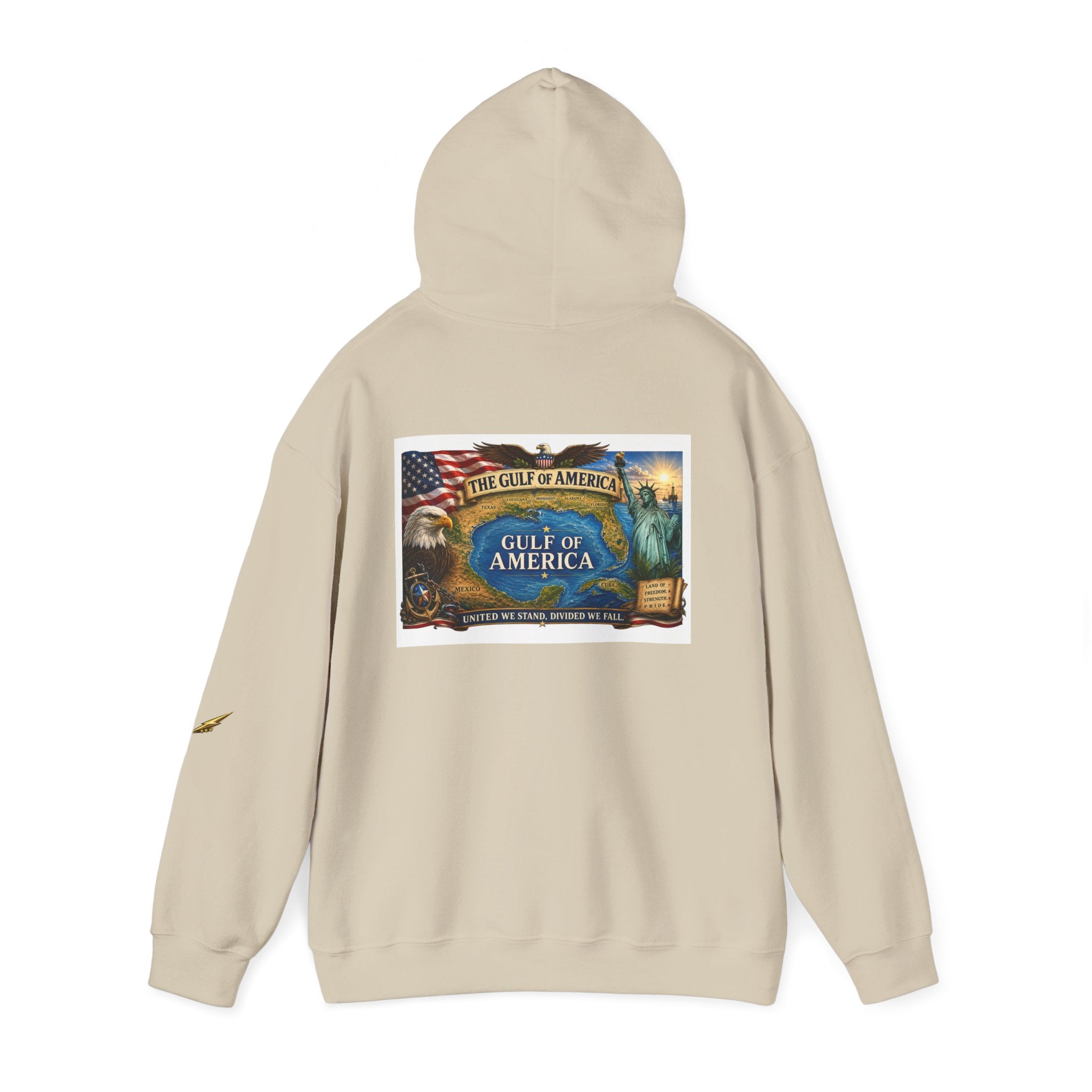 Patriotic Eagle Hoodie – FAFO Flag Design Pullover