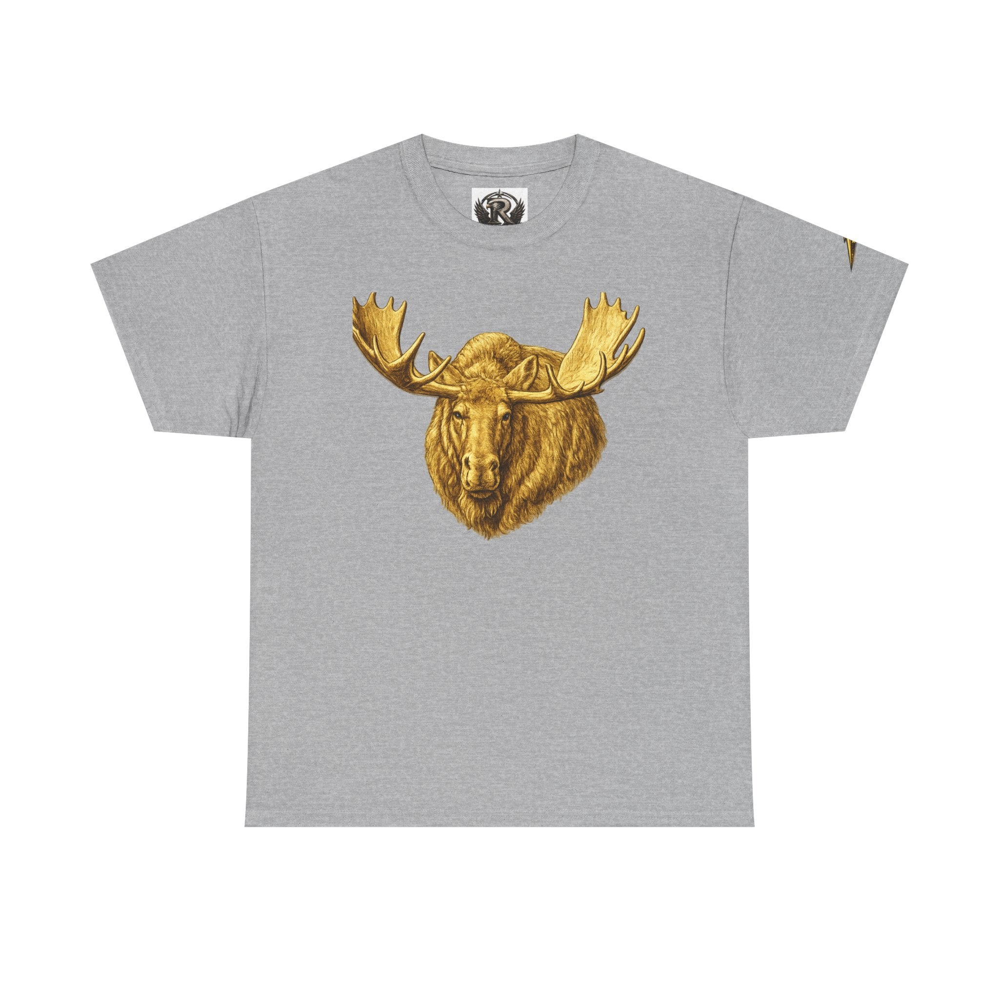 Copy of Eagle Head Graphic Tee — Vintage Golden Raptor Shirt