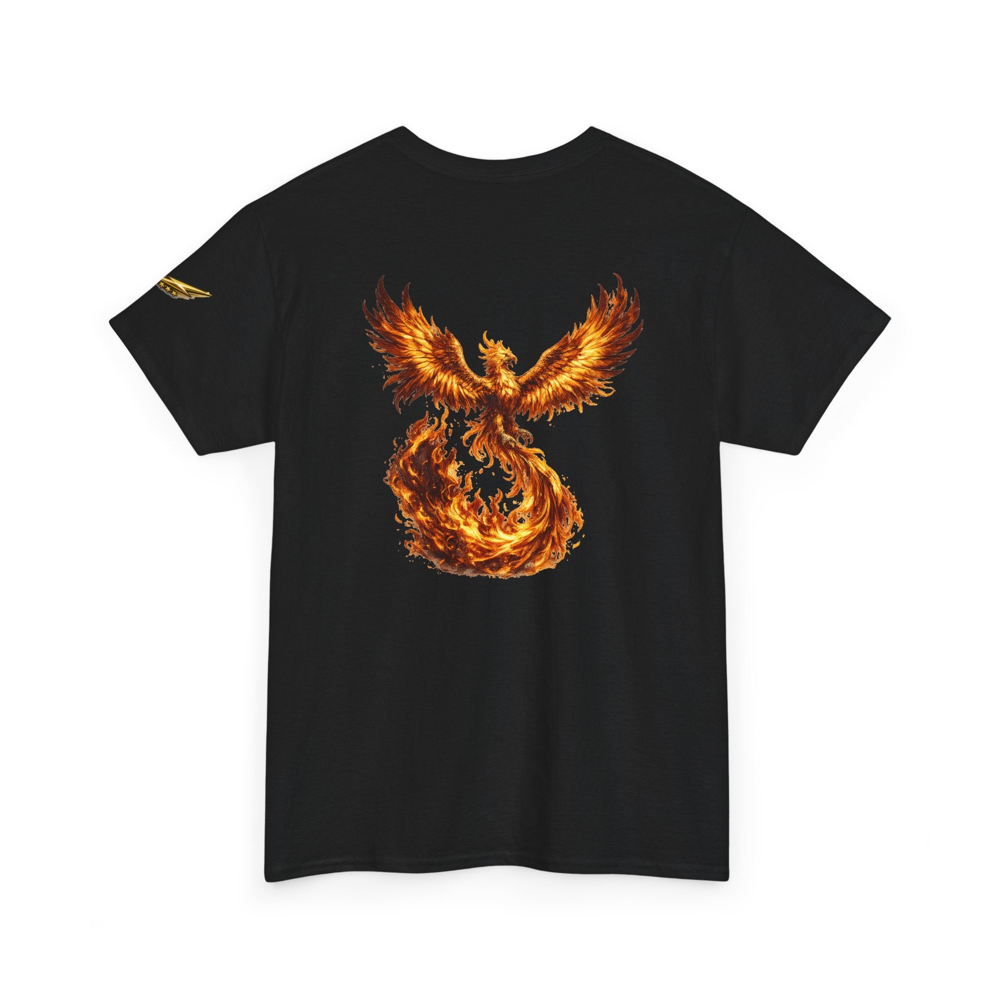 Phoenix Flame T-Shirt — Fiery Mythical Bird Graphic Tee