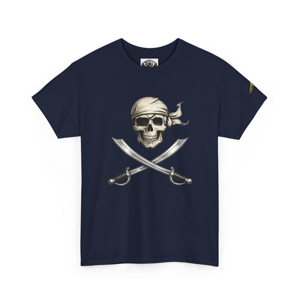 Pirate Skull & Crossed Sabers T‑Shirt