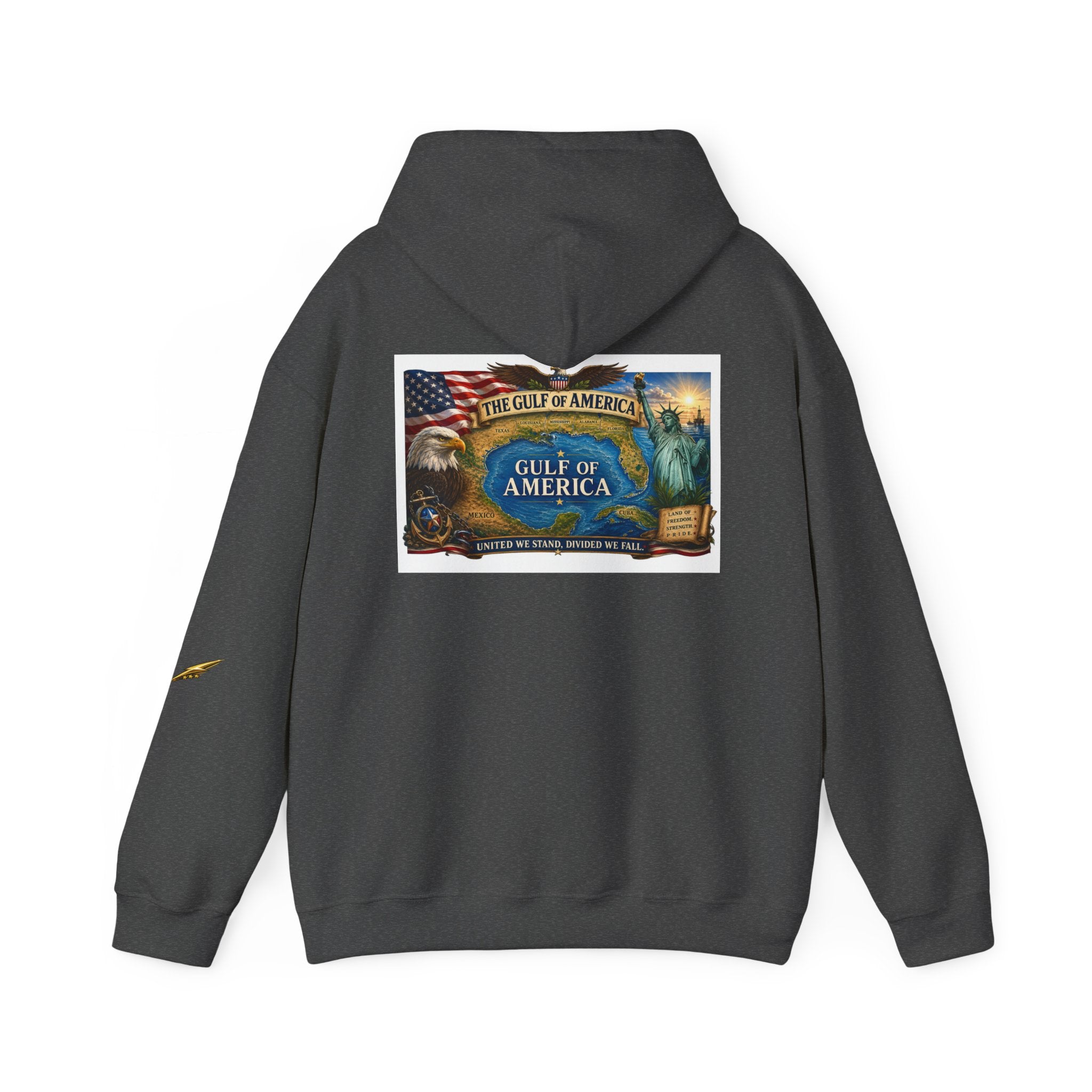 Patriotic Eagle Hoodie – FAFO Flag Design Pullover
