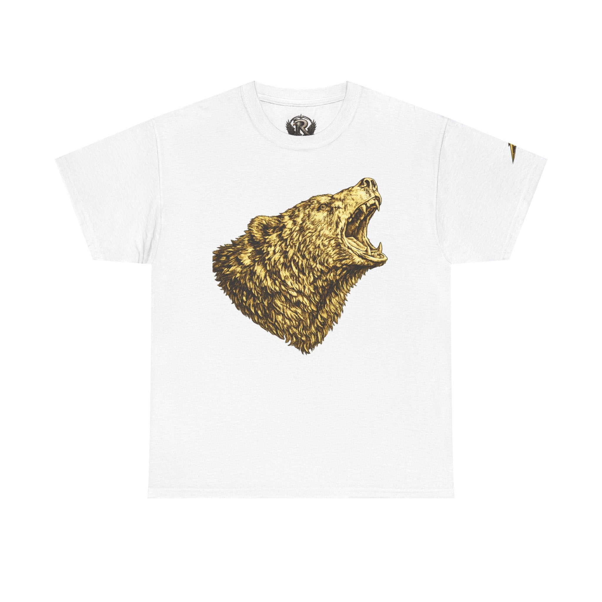 Roaring Bear Graphic Tee — Vintage Wilderness Animal T-Shirt