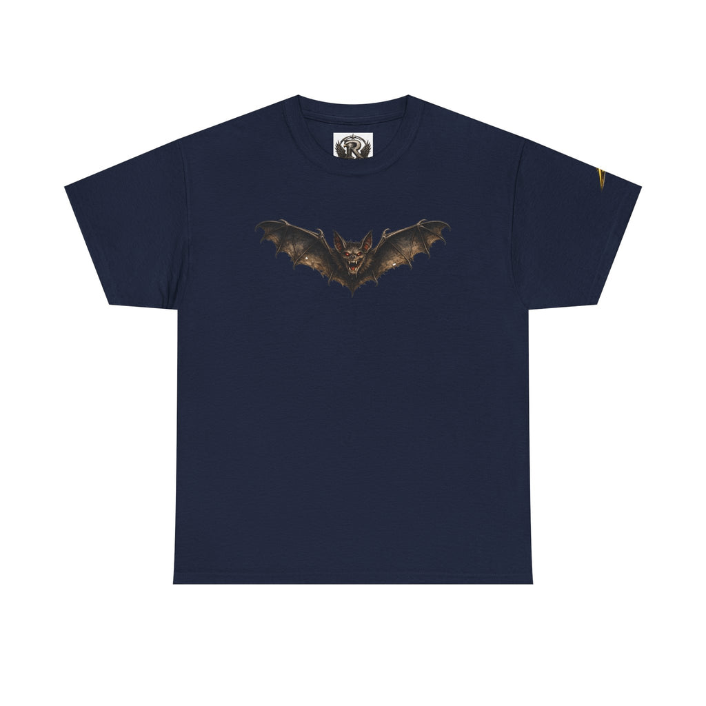 Bat Silhouette Tee — Gothic Halloween Bat Graphic T-Shirt