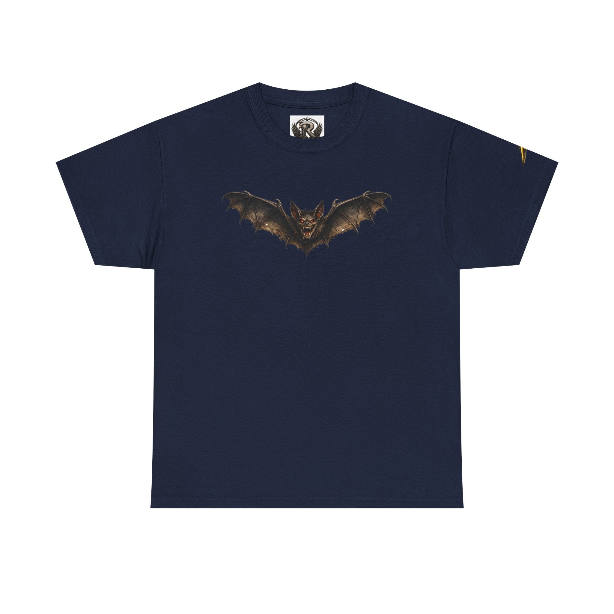 Bat Silhouette Tee — Gothic Halloween Bat Graphic T-Shirt