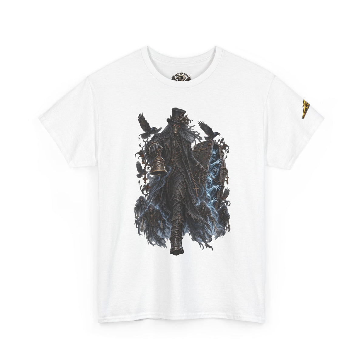 Graphic Tee — Gothic Hunter Illustration T‑Shirt