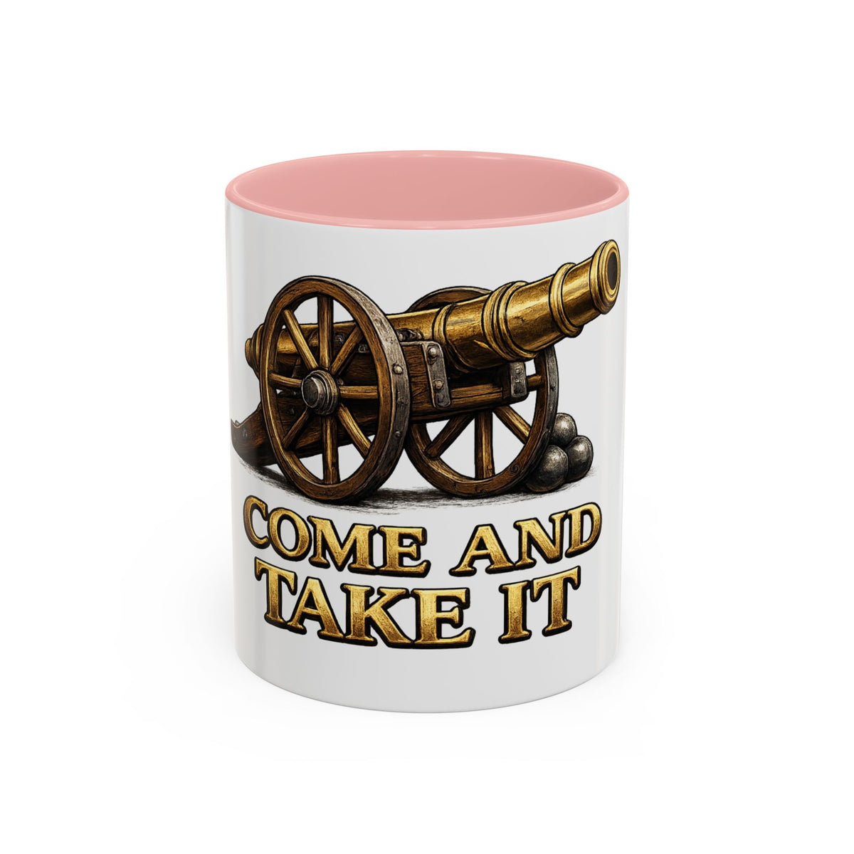Come and Take It Coffee Mug - Cannon Graphic Patriotic Tea Cup