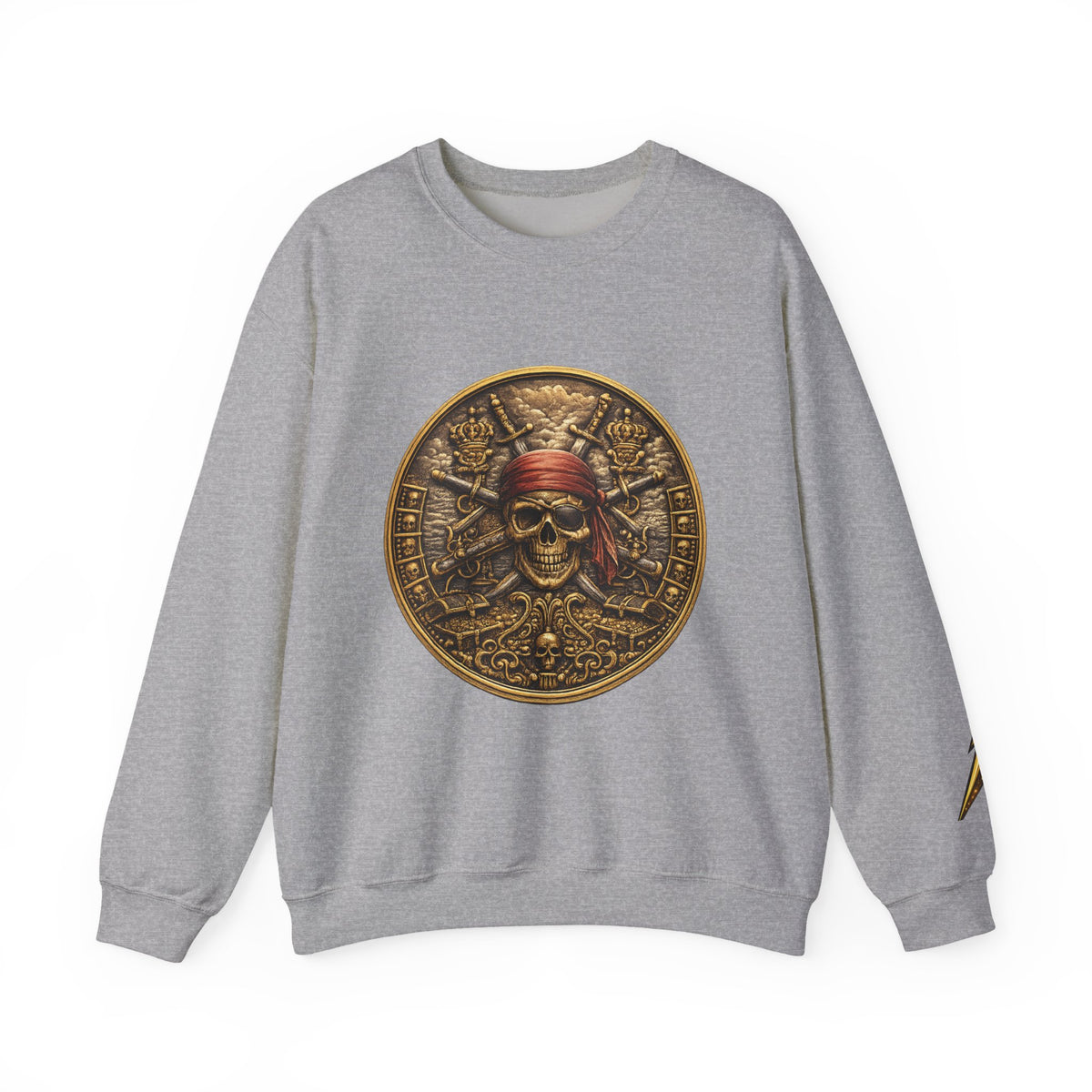 Pirate Skull Coin Crewneck Sweatshirt