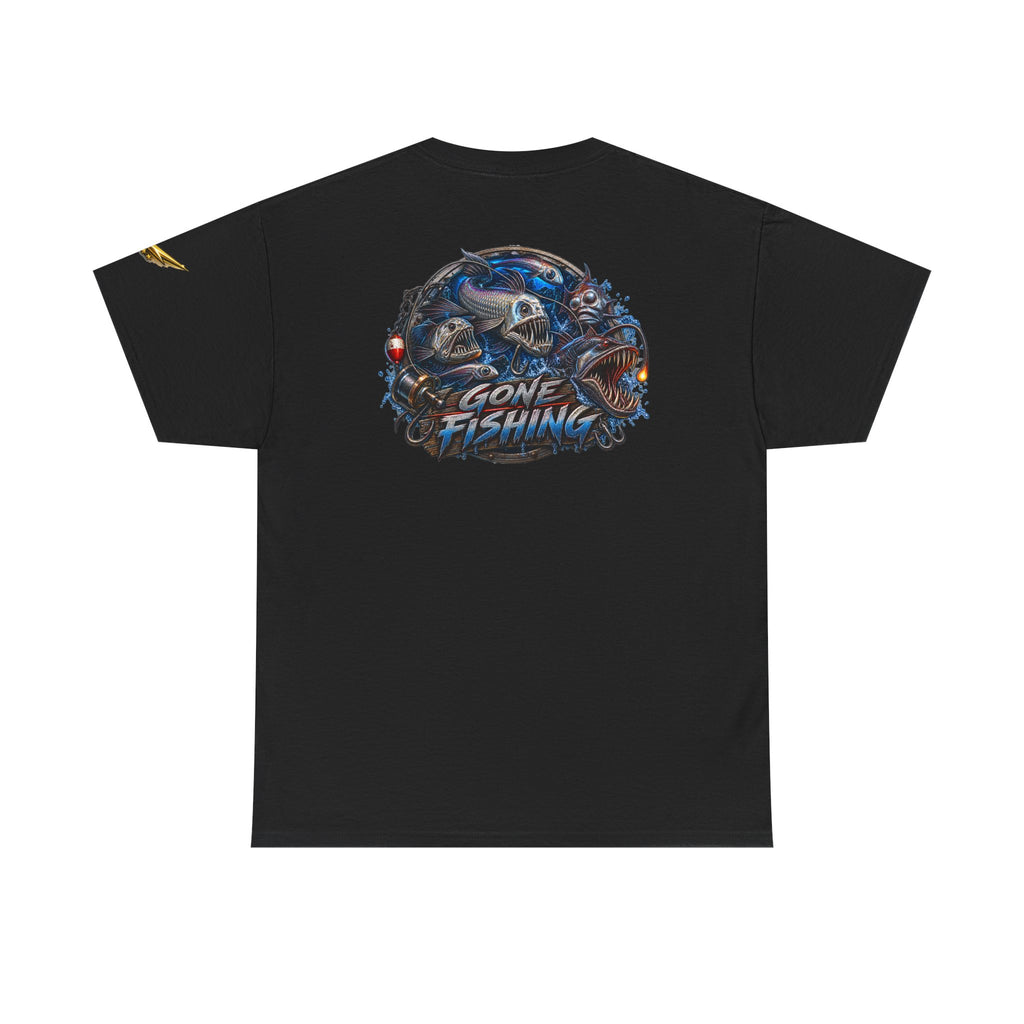 Fishing Tee — "Gone Fishing" Graphic T-Shirt