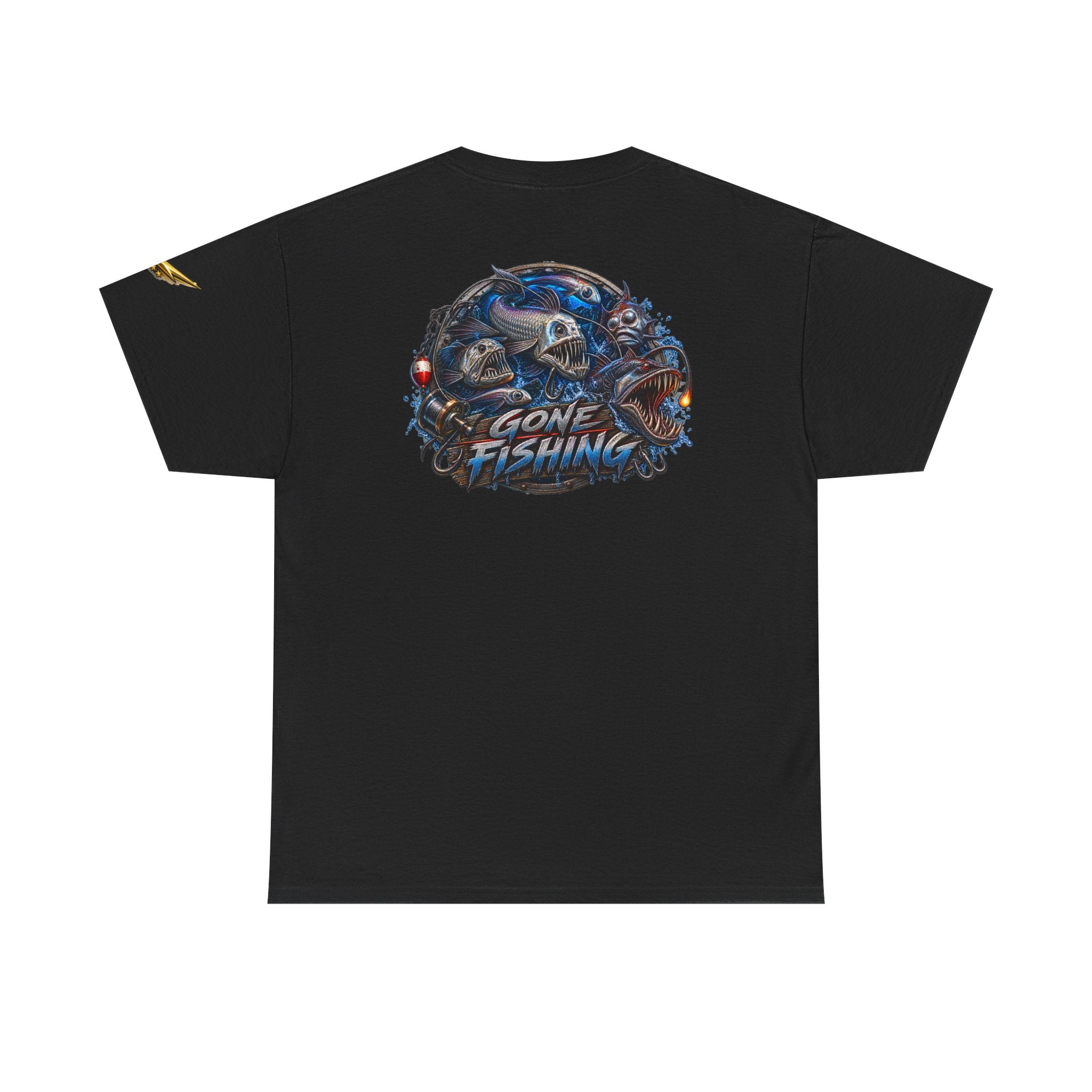 Fishing Tee — "Gone Fishing" Graphic T-Shirt