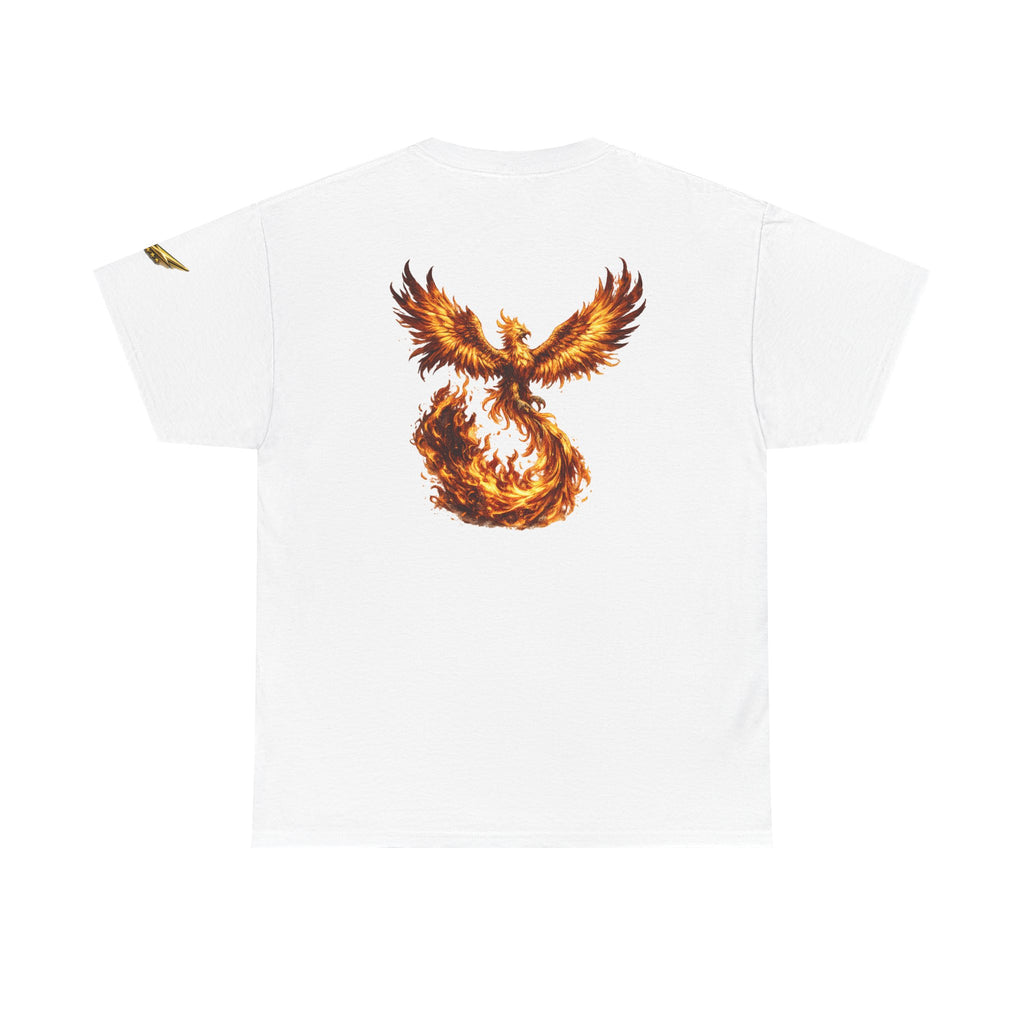 Phoenix Flame T-Shirt — Fiery Mythical Bird Graphic Tee