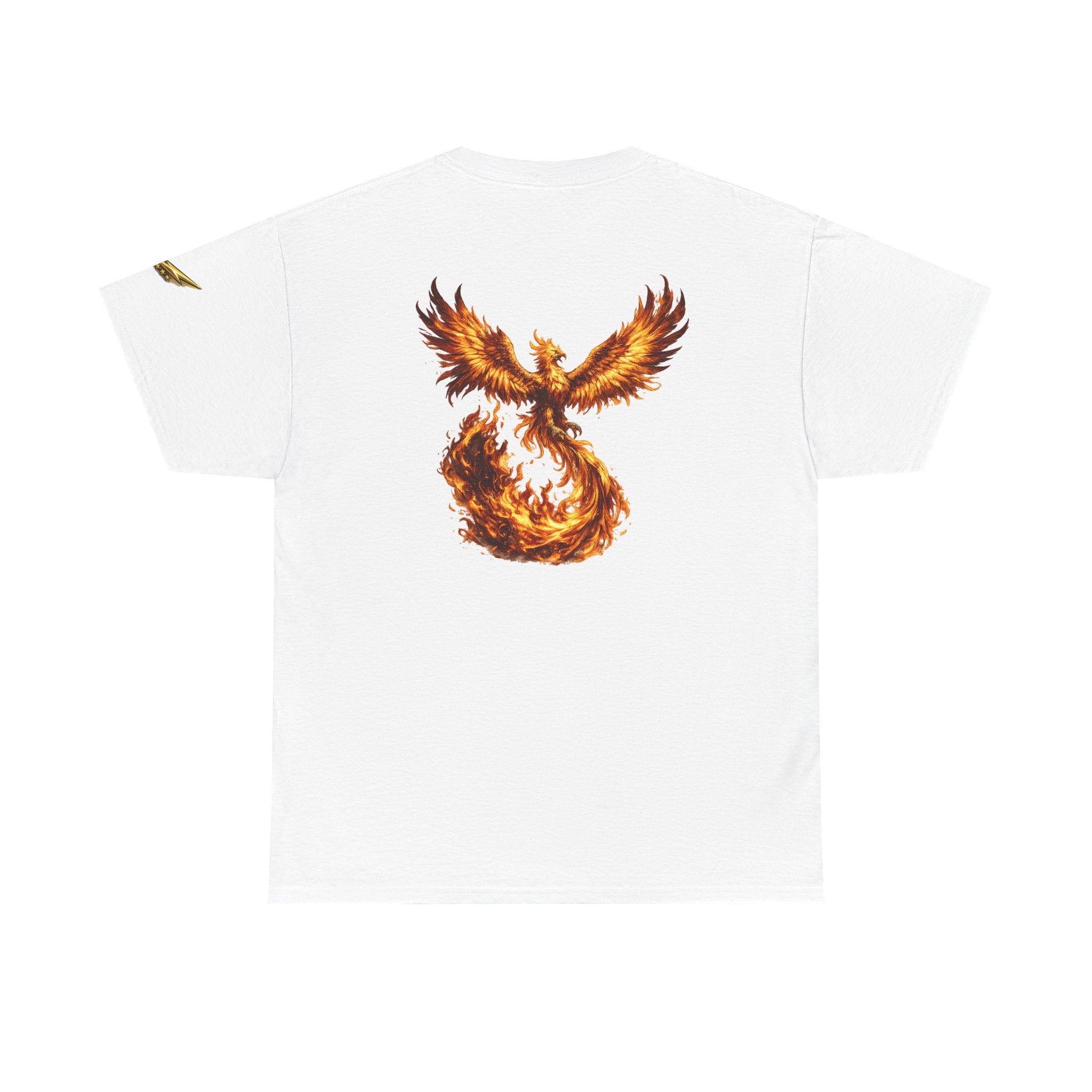 Phoenix Flame T-Shirt — Fiery Mythical Bird Graphic Tee