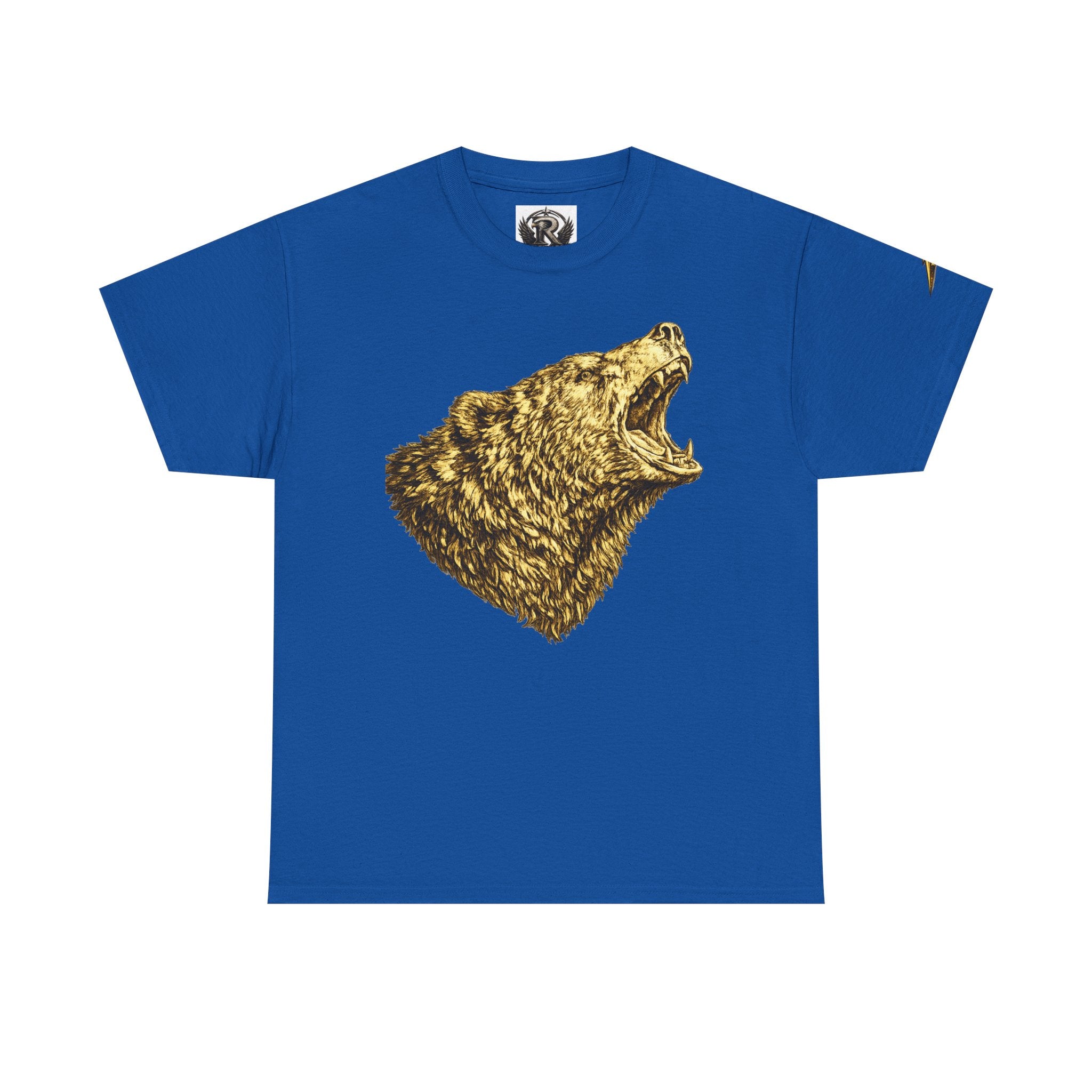 Roaring Bear Graphic Tee — Vintage Wilderness Animal T-Shirt