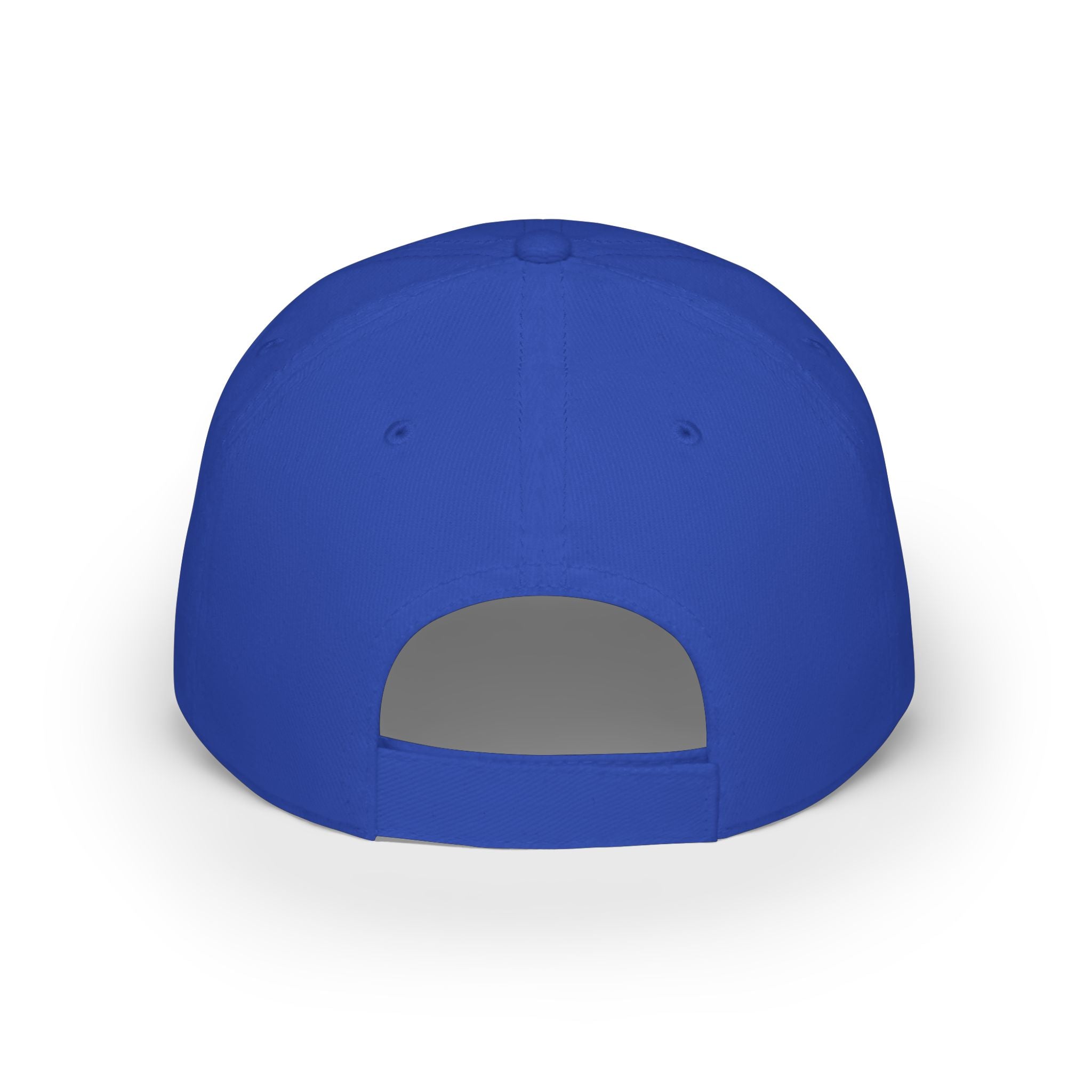 Distressed Captain's Insignia Low Profile Baseball Cap — Minimalist Embroidered Hat