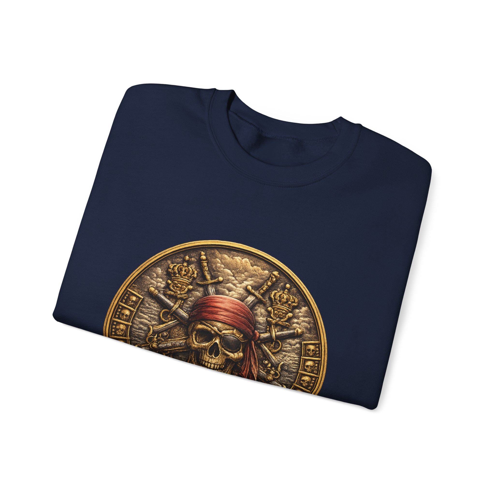 Pirate Skull Coin Crewneck Sweatshirt
