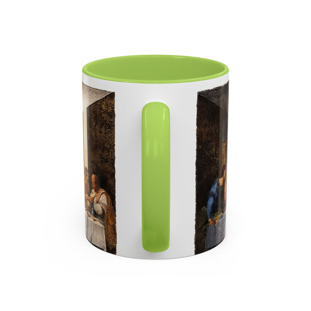 Last Supper Accent Coffee Mug — Religious Art Ceramic Coffee Cup (11/15oz)