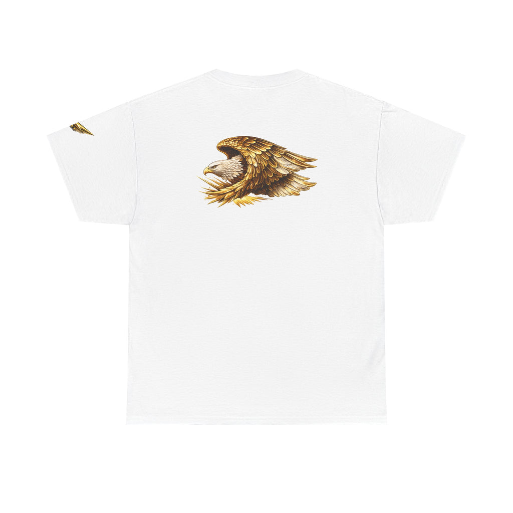 Eagle Illustration Tee — Vintage Golden Bald Eagle Graphic T-Shirt